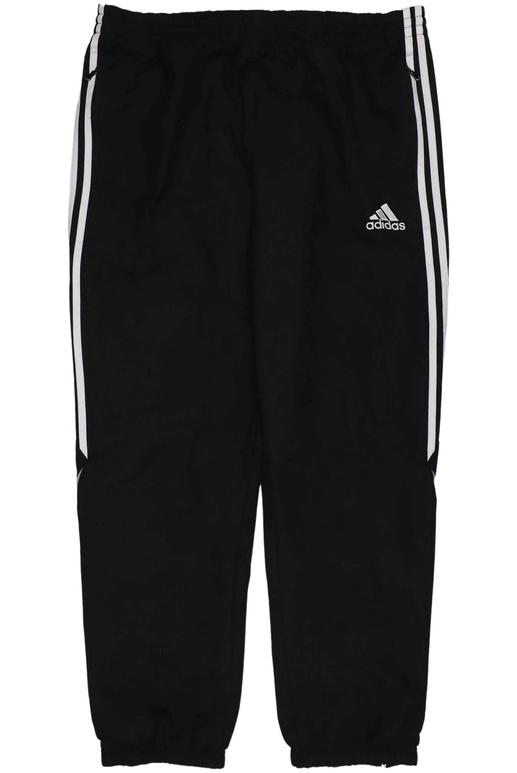 

adidas Herren Stoffhose, schwarz, Gr. 0