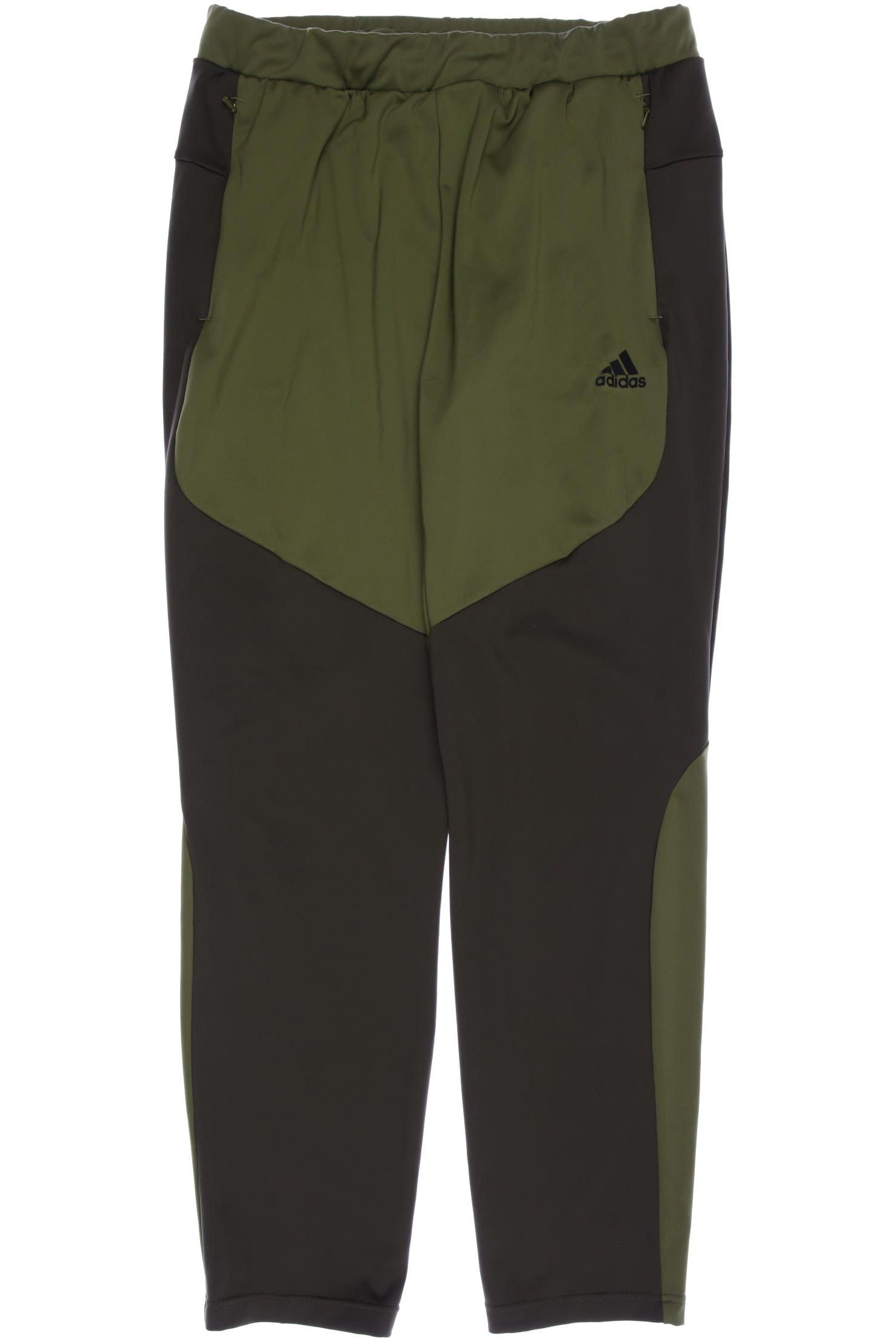 

adidas Herren Stoffhose, grün, Gr. 0
