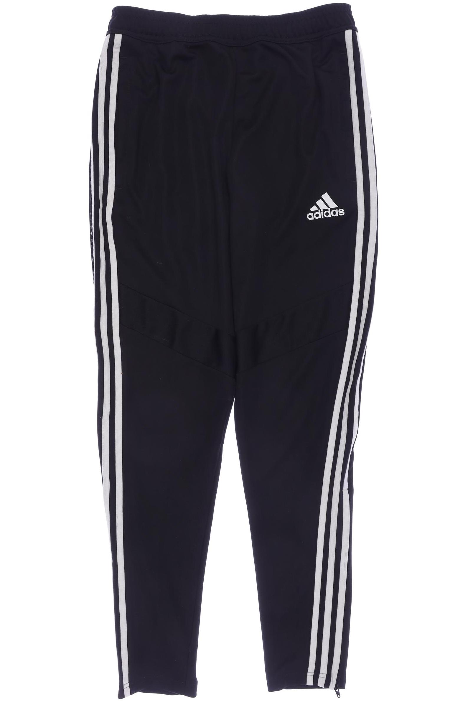 

adidas Herren Stoffhose, schwarz, Gr. 0