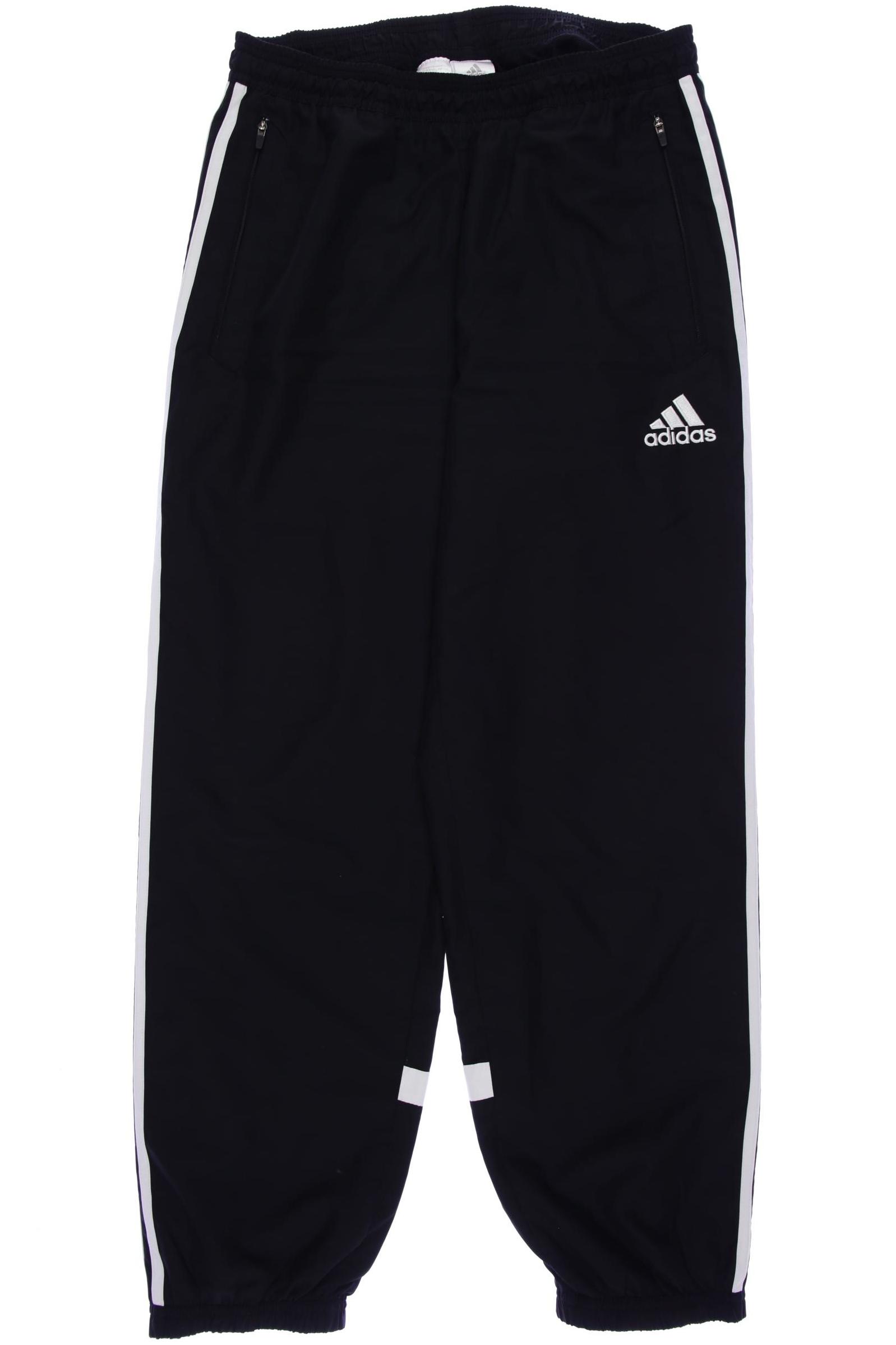 

adidas Herren Stoffhose, schwarz, Gr. 0