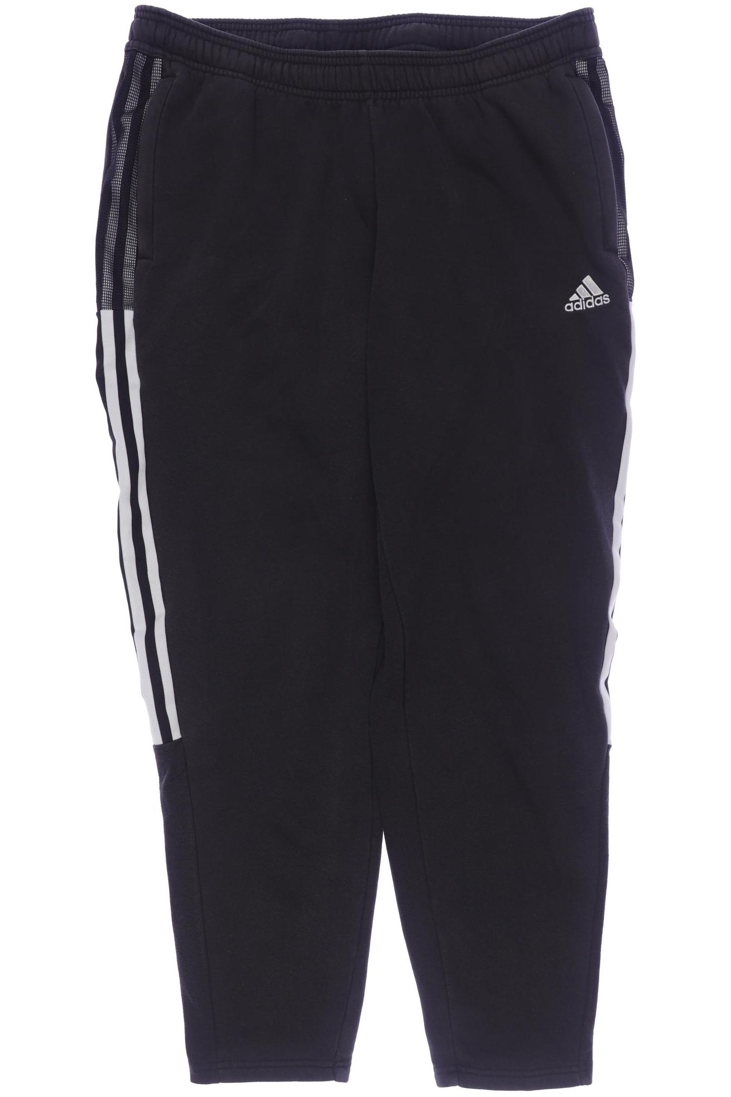 

adidas Herren Stoffhose, schwarz, Gr. 0