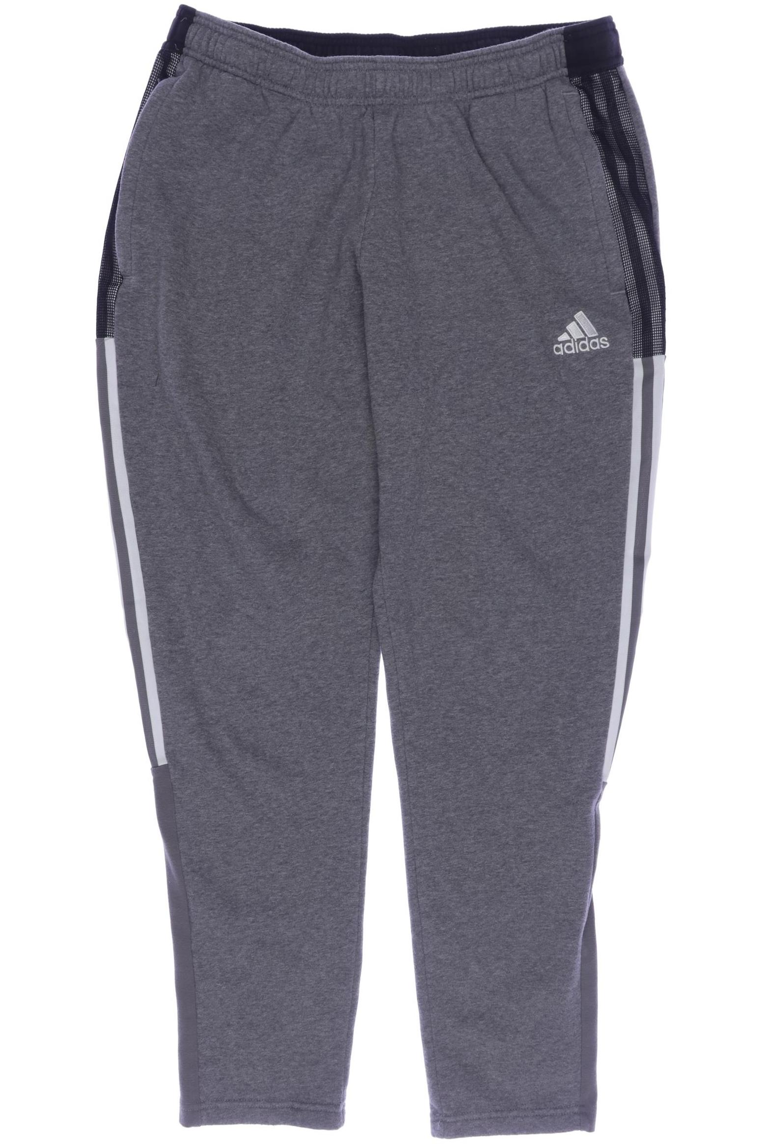 

adidas Herren Stoffhose, grau, Gr. 0
