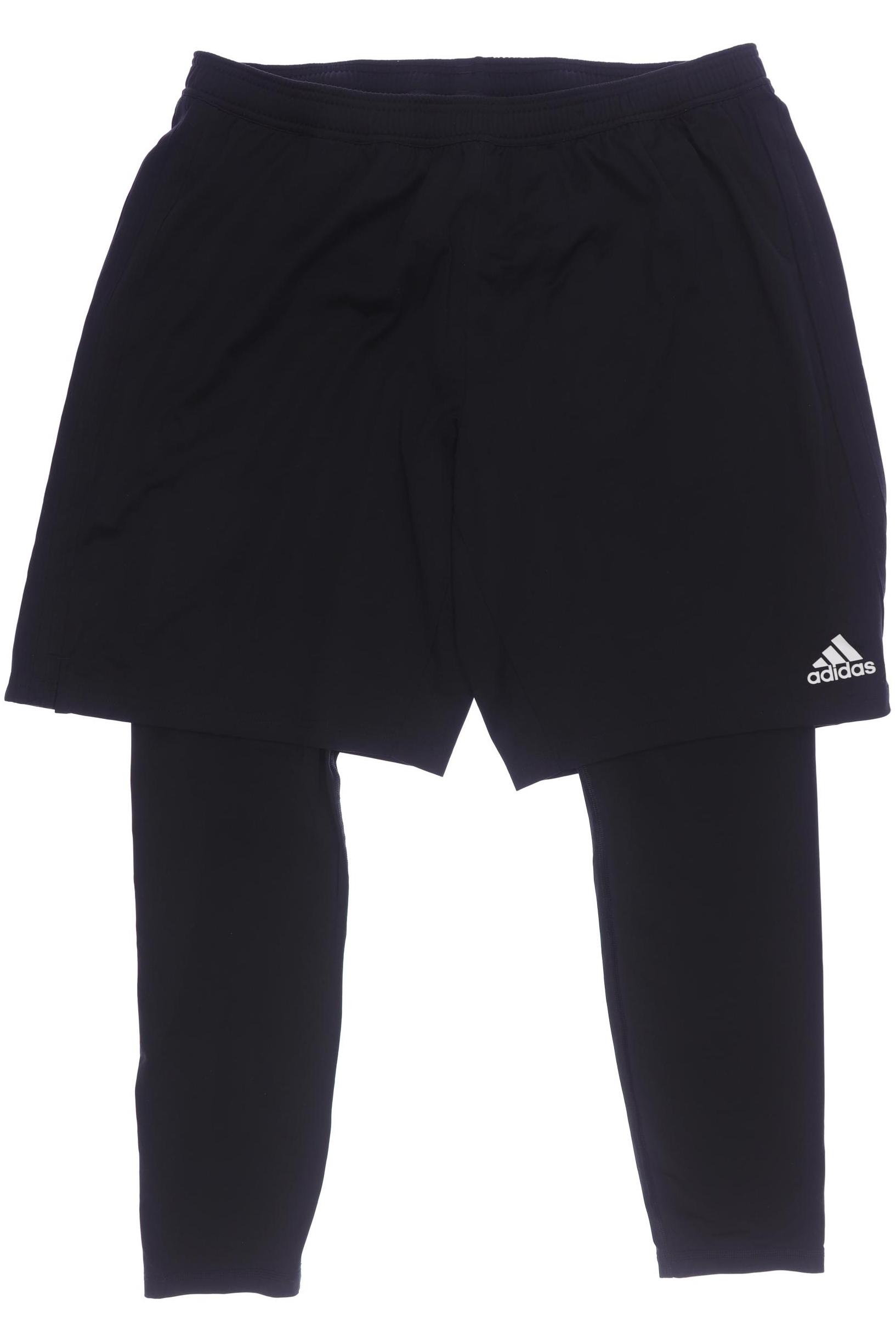 

adidas Herren Stoffhose, schwarz, Gr. 0