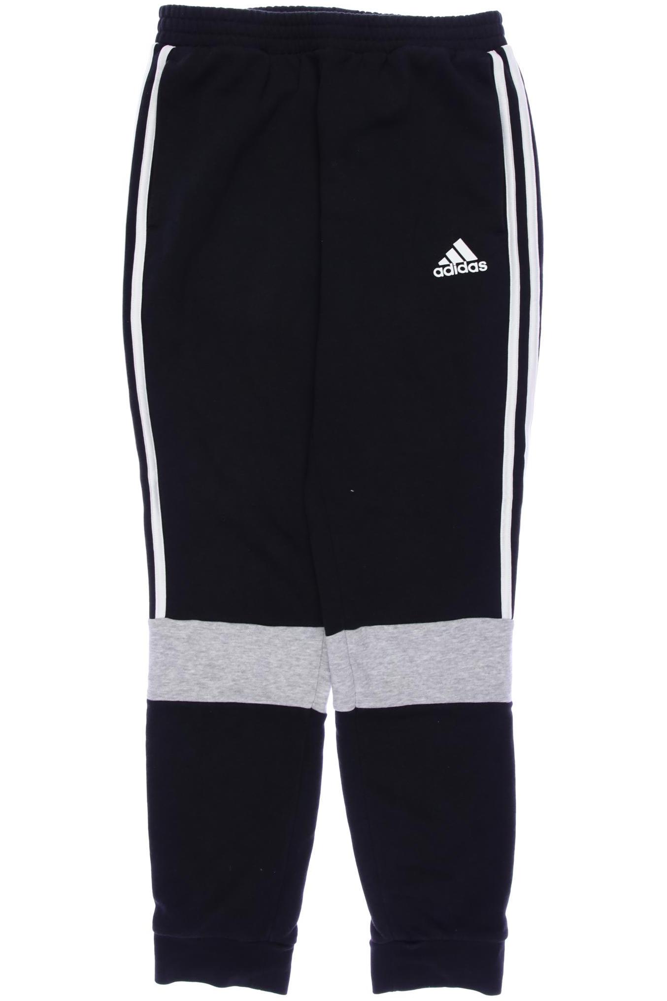 

adidas Herren Stoffhose, schwarz, Gr. 0