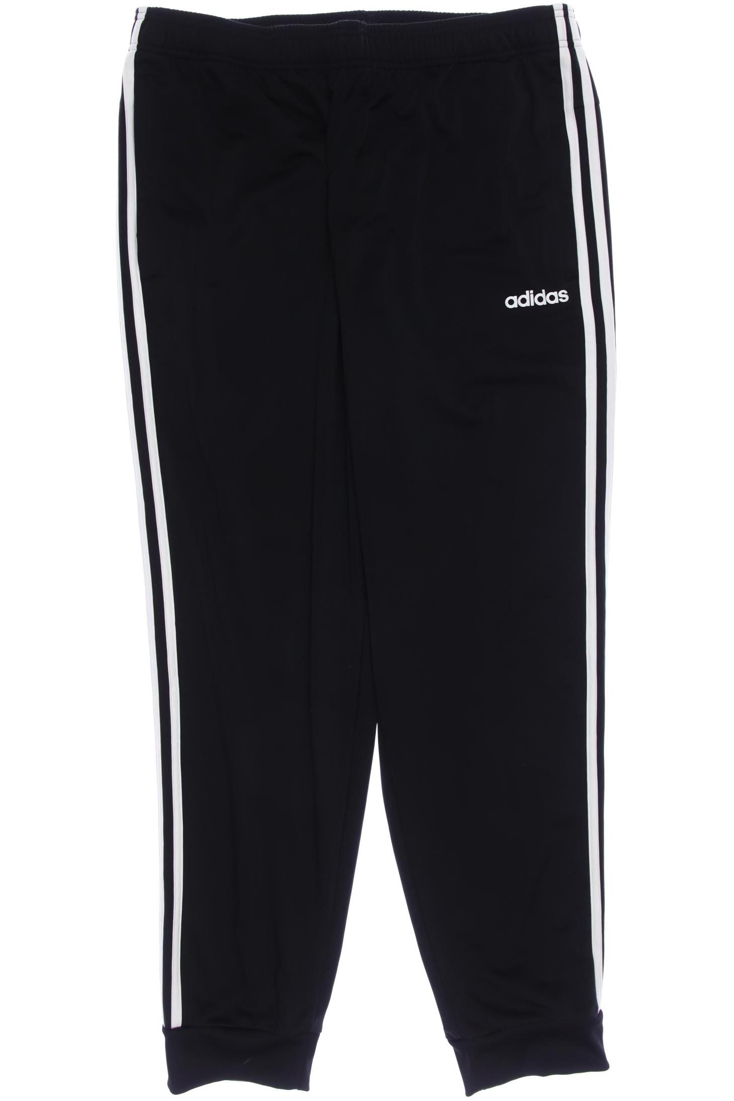 

adidas Herren Stoffhose, schwarz, Gr. 0