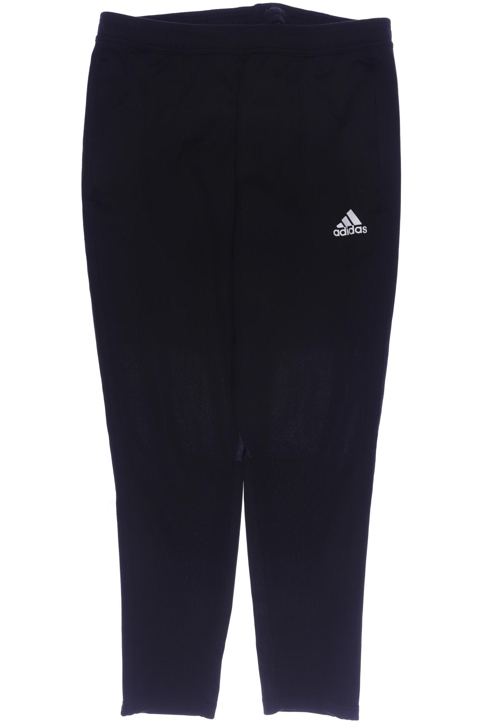 

adidas Herren Stoffhose, schwarz, Gr. 0