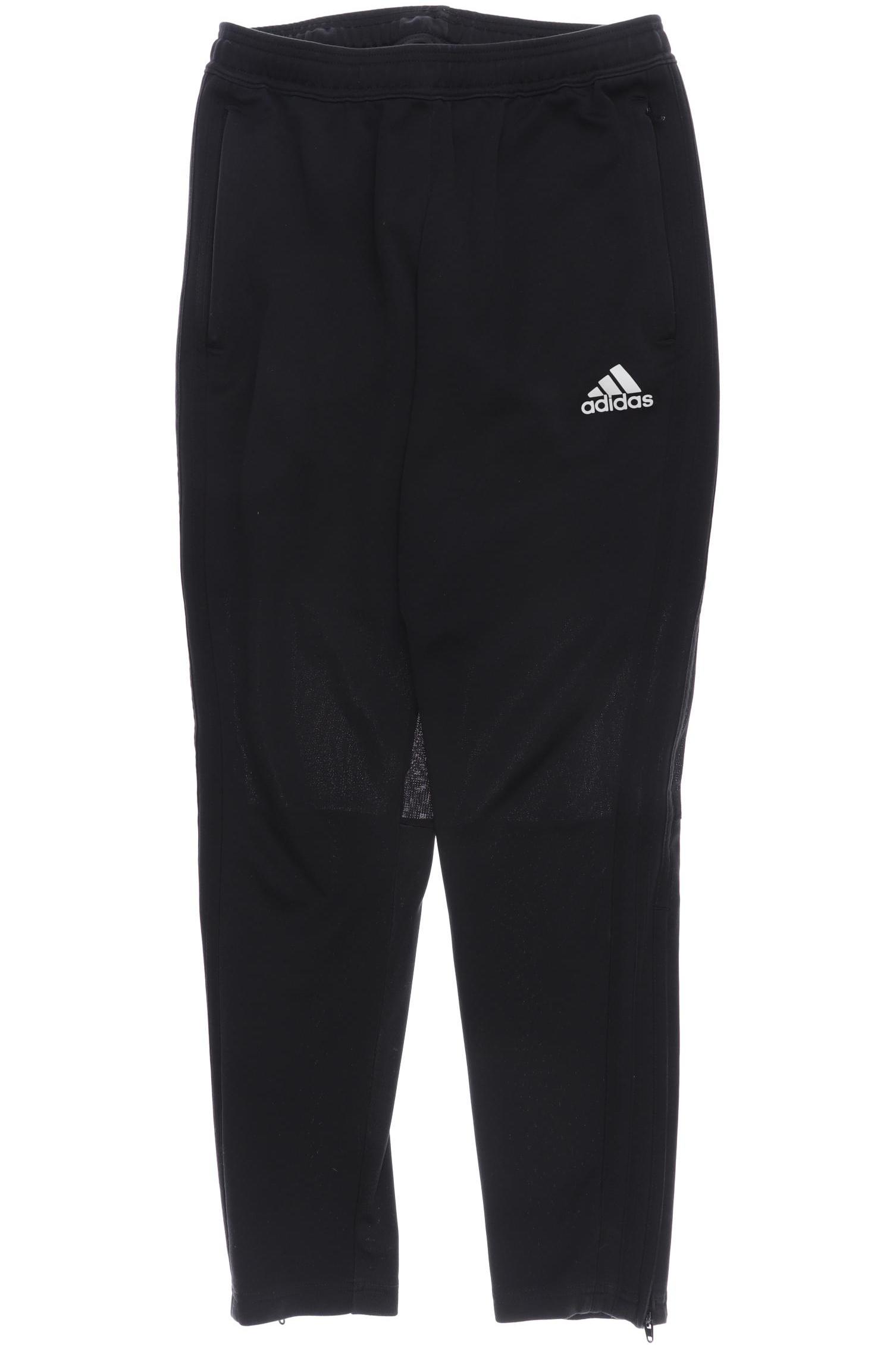 

adidas Herren Stoffhose, schwarz, Gr. 0