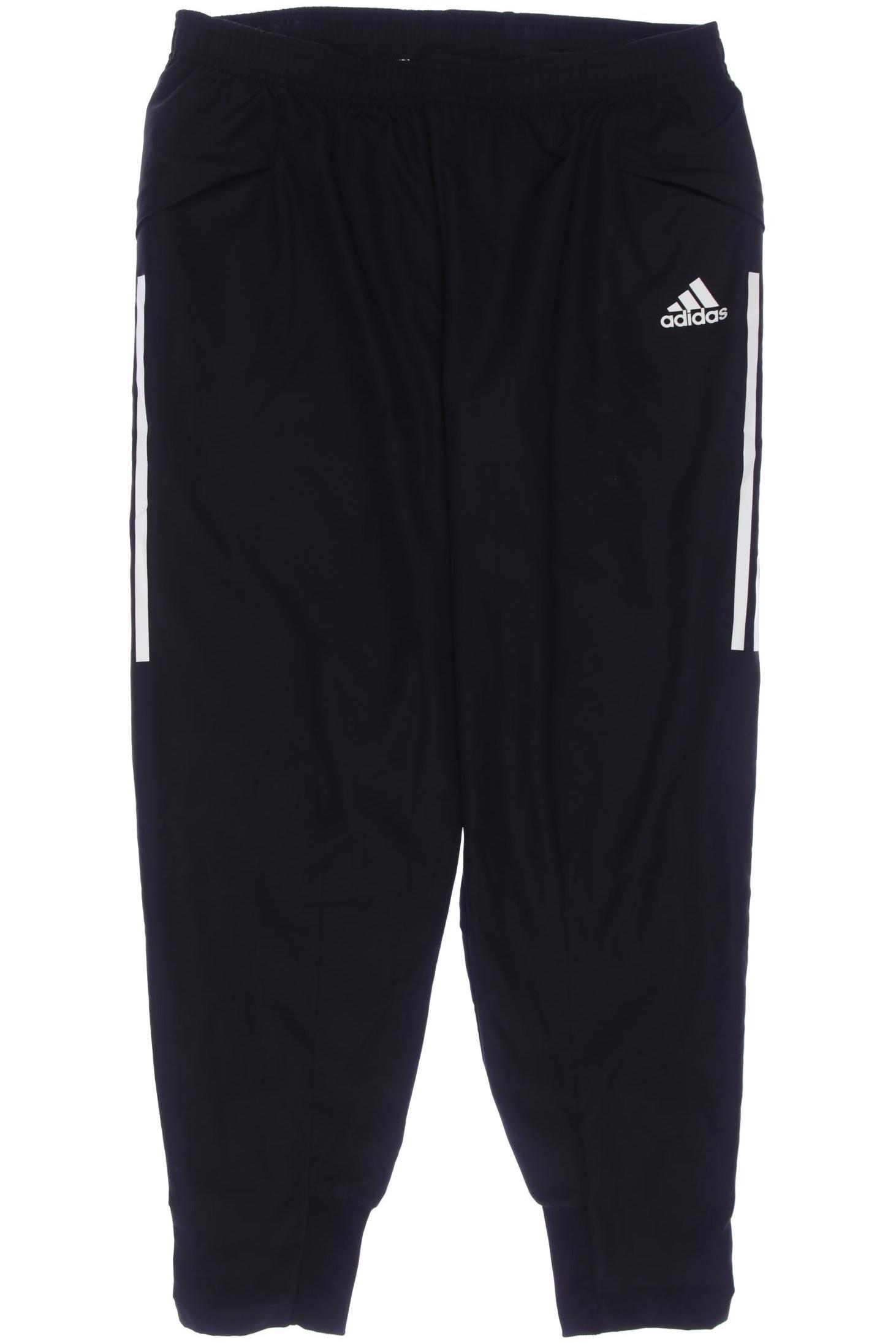 

adidas Herren Stoffhose, schwarz, Gr. 0