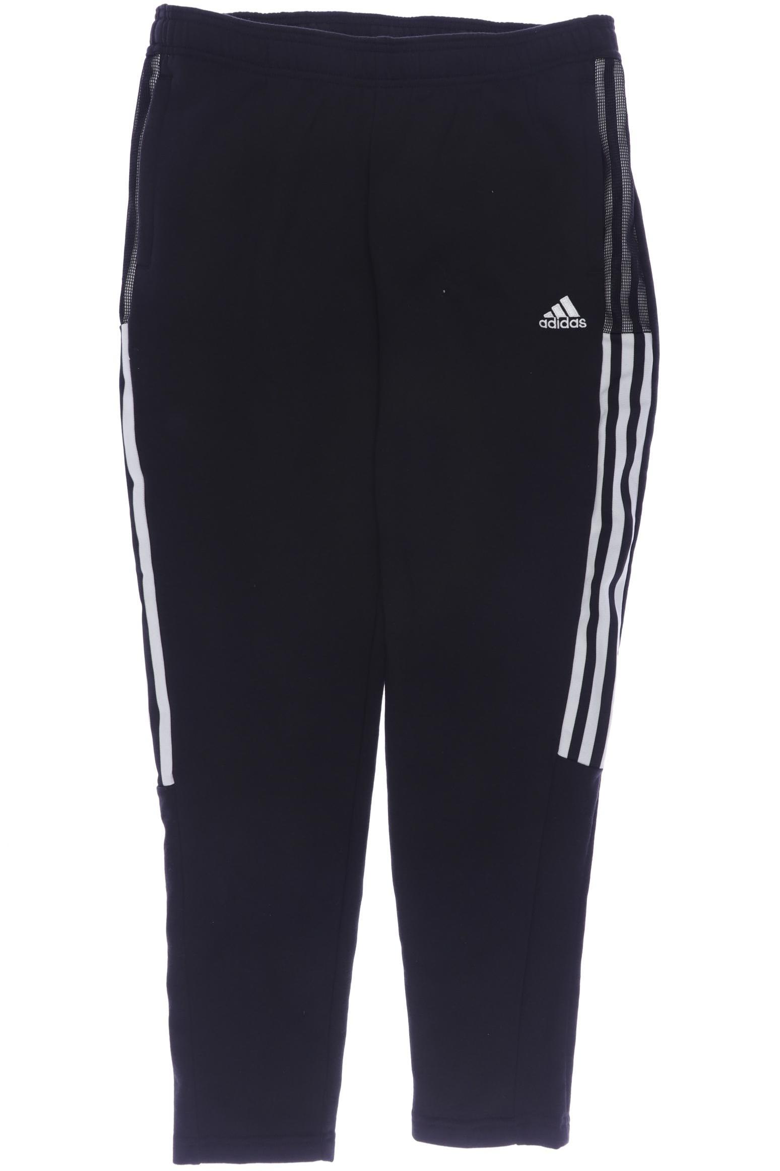 

adidas Herren Stoffhose, schwarz, Gr. 0