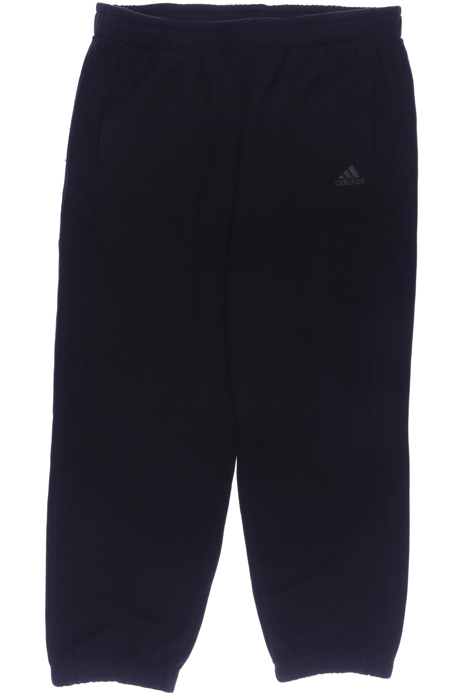 

adidas Herren Stoffhose, schwarz, Gr. 0