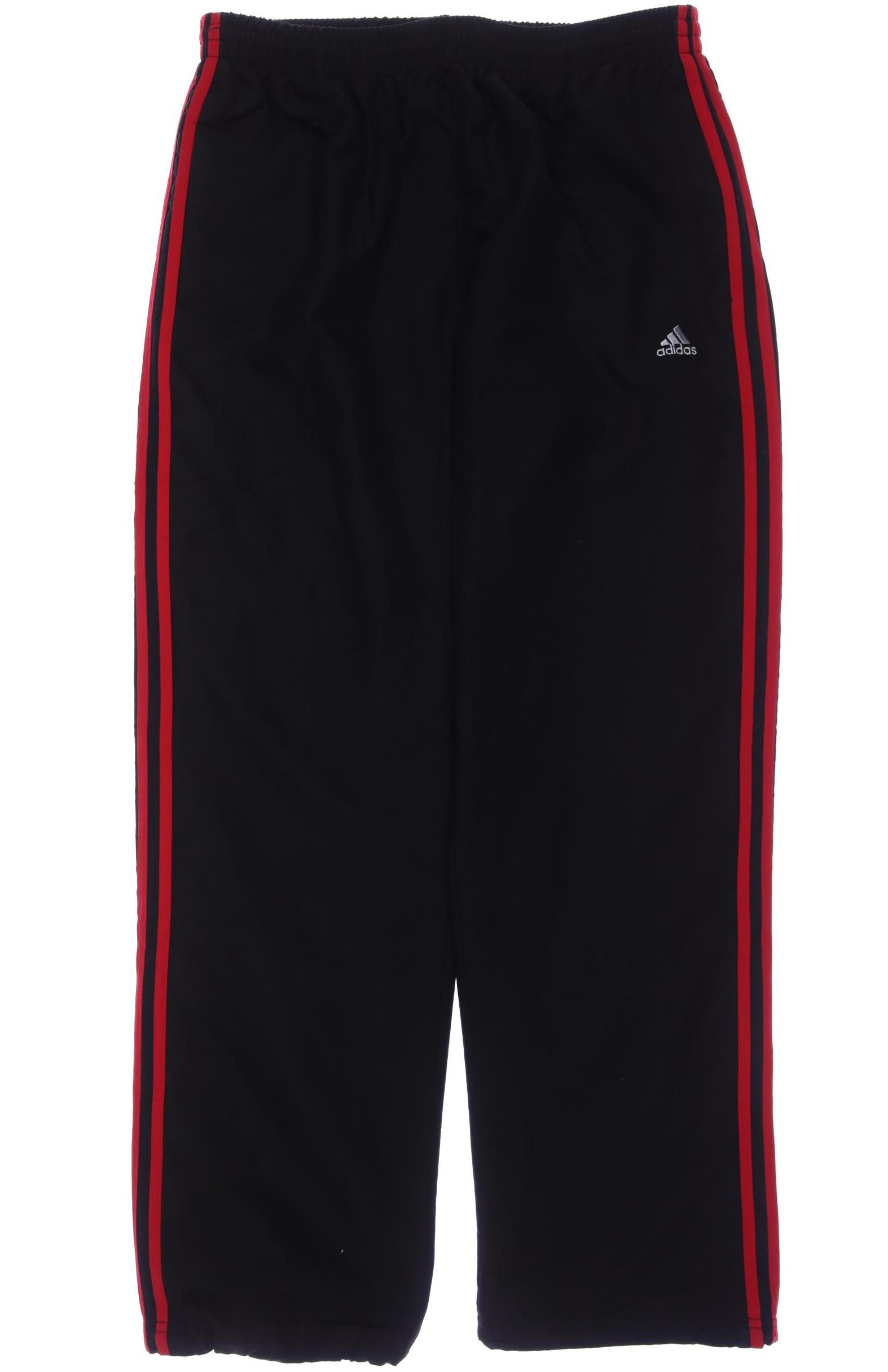 

adidas Herren Stoffhose, schwarz, Gr. 0
