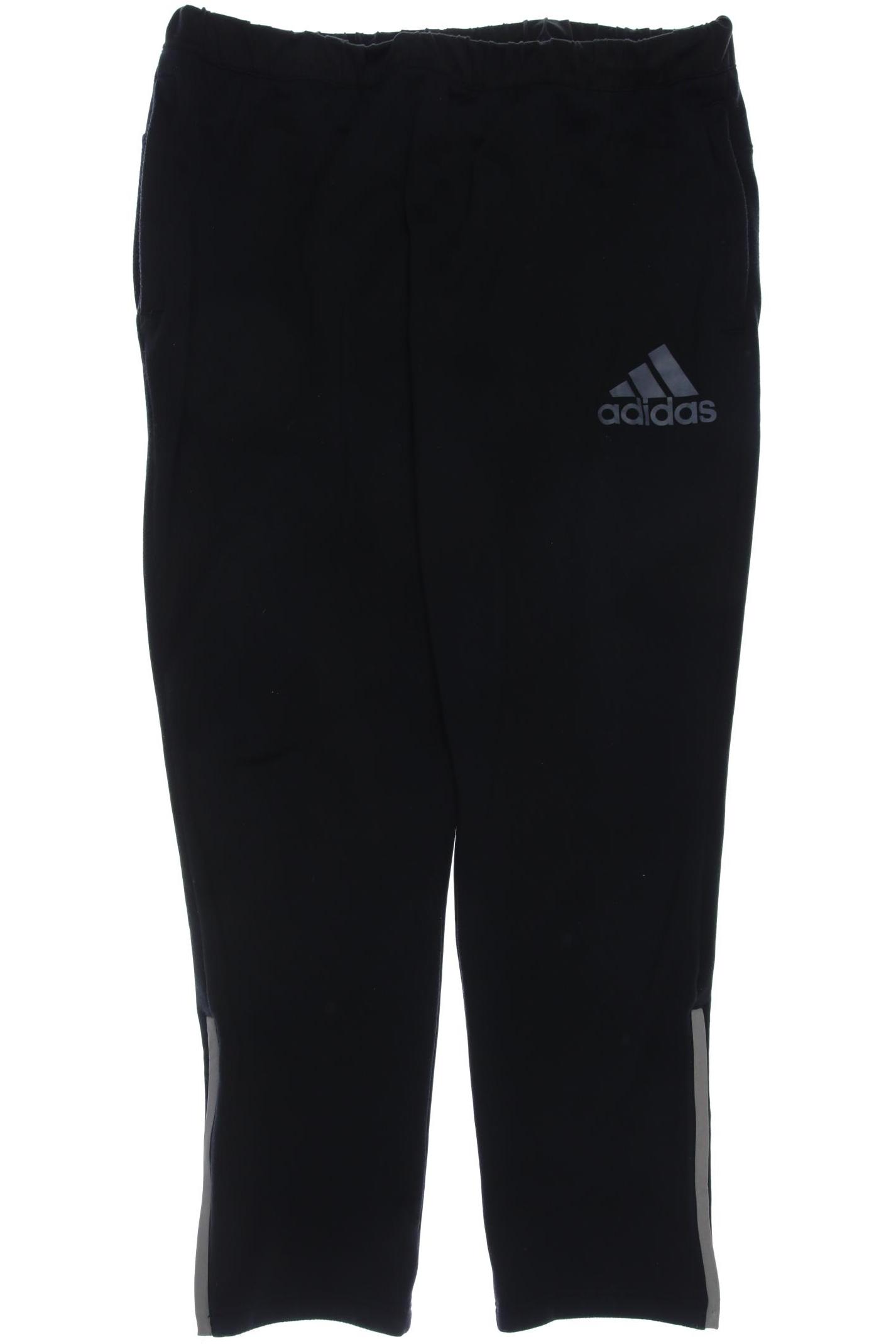

adidas Herren Stoffhose, schwarz, Gr. 0