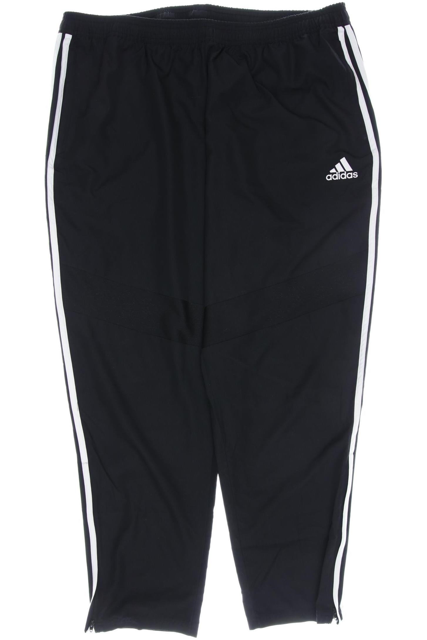 

adidas Herren Stoffhose, schwarz, Gr. 0