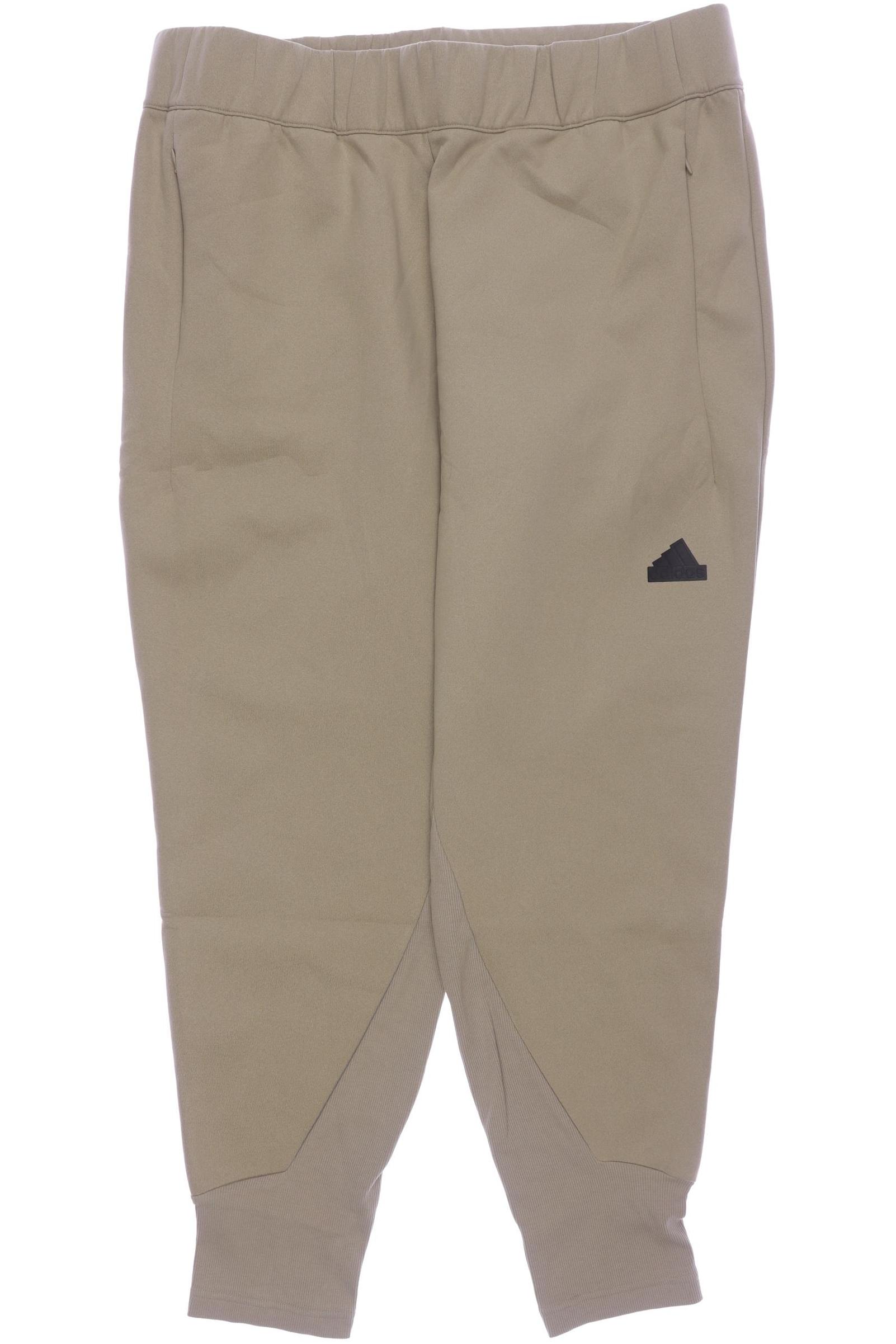 

adidas Herren Stoffhose, beige, Gr. 0