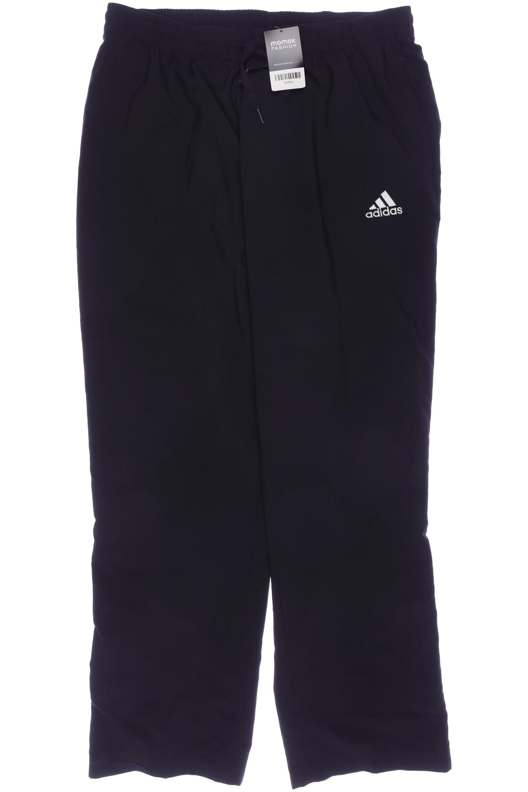 

adidas Herren Stoffhose, schwarz, Gr. 0