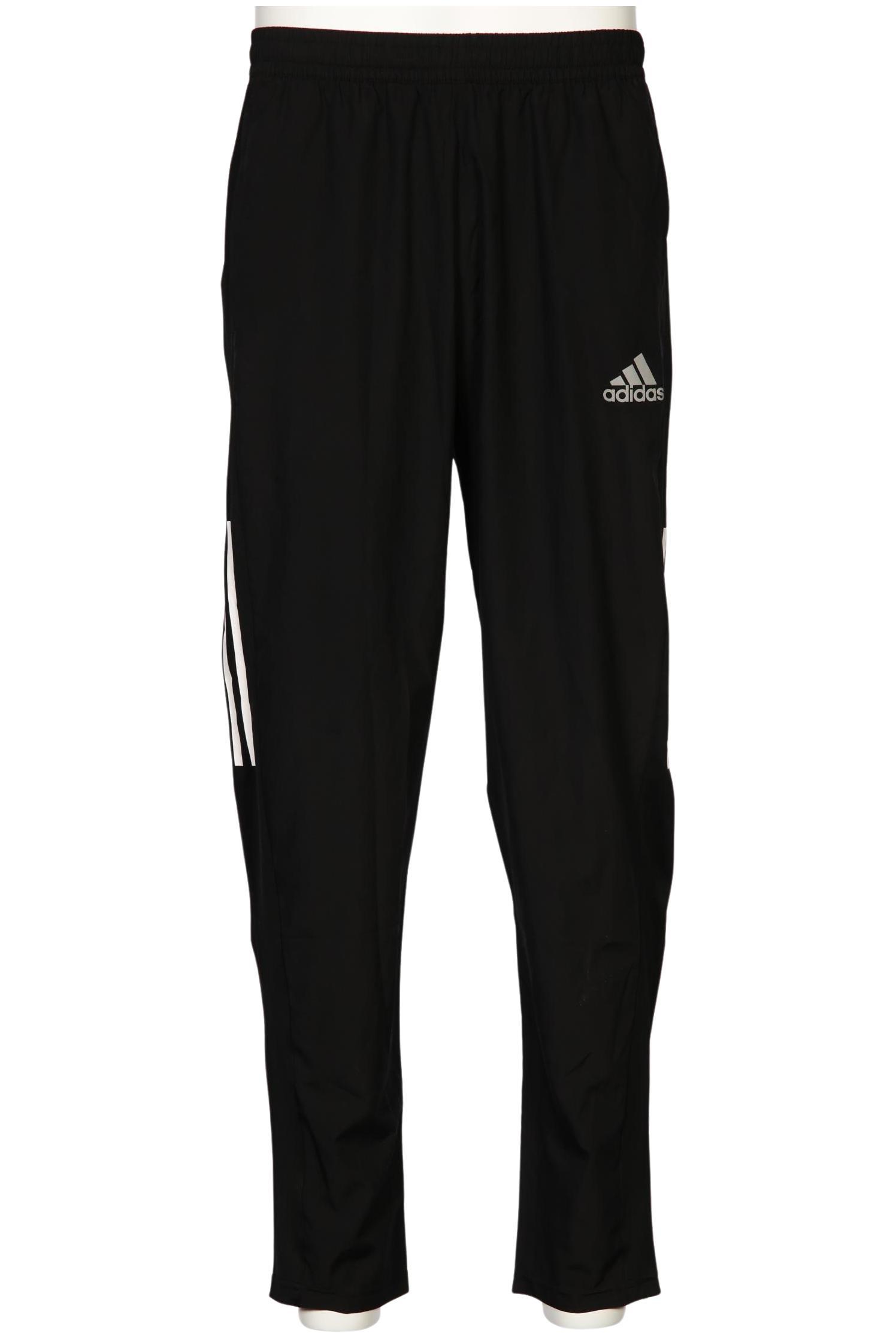 

adidas Herren Stoffhose, schwarz, Gr. 0