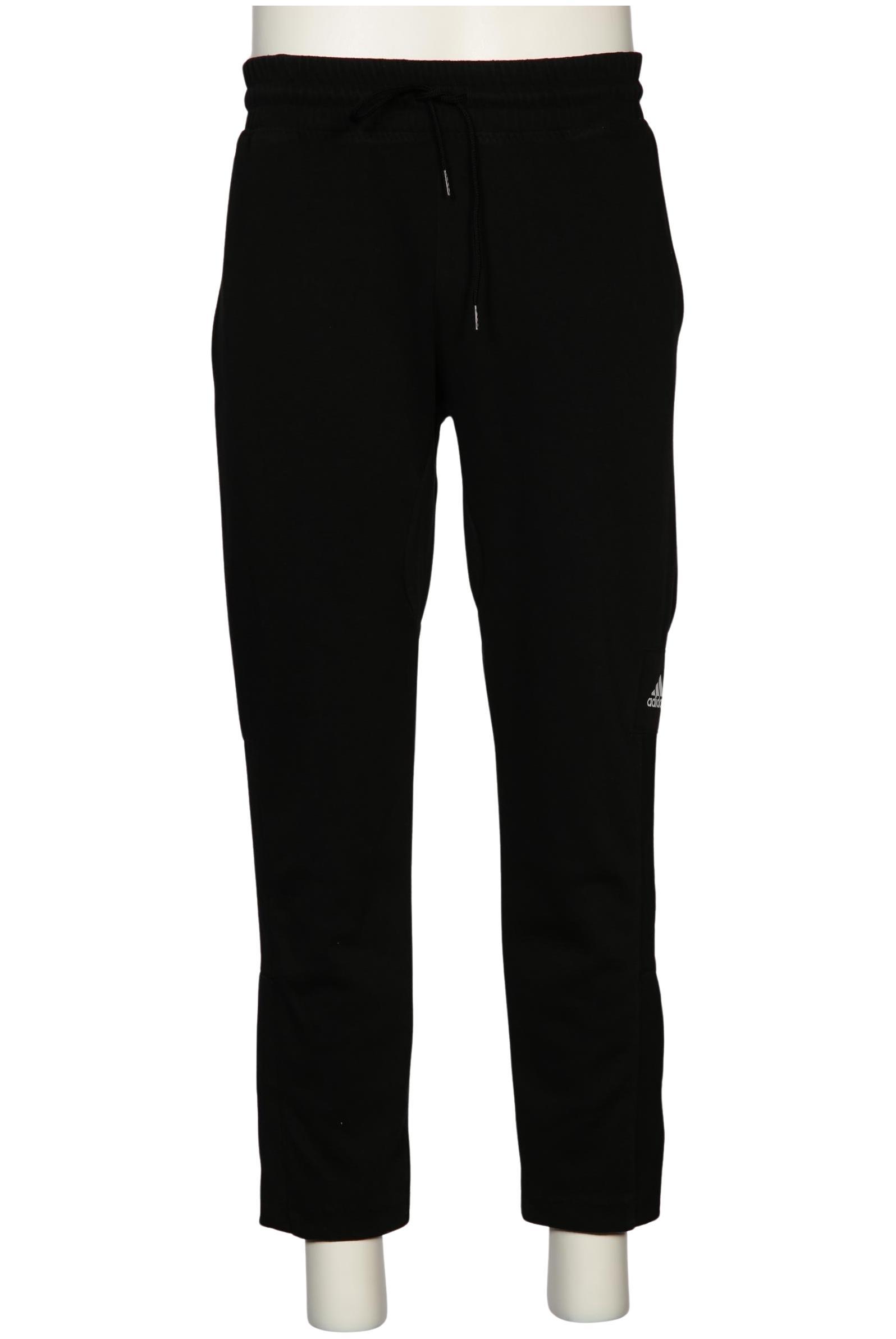 

adidas Herren Stoffhose, schwarz, Gr. 0
