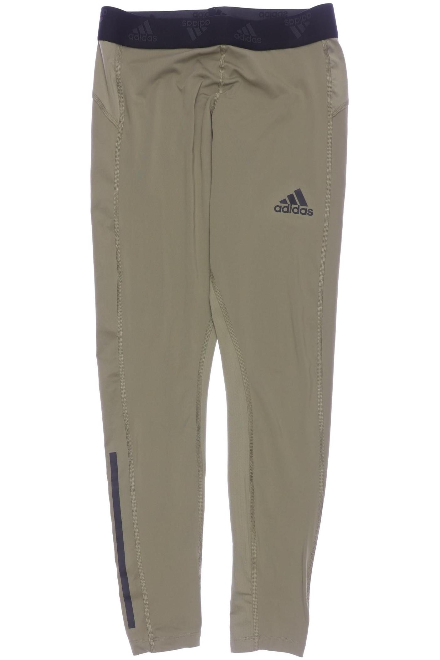

adidas Herren Stoffhose, hellgrün, Gr. 0