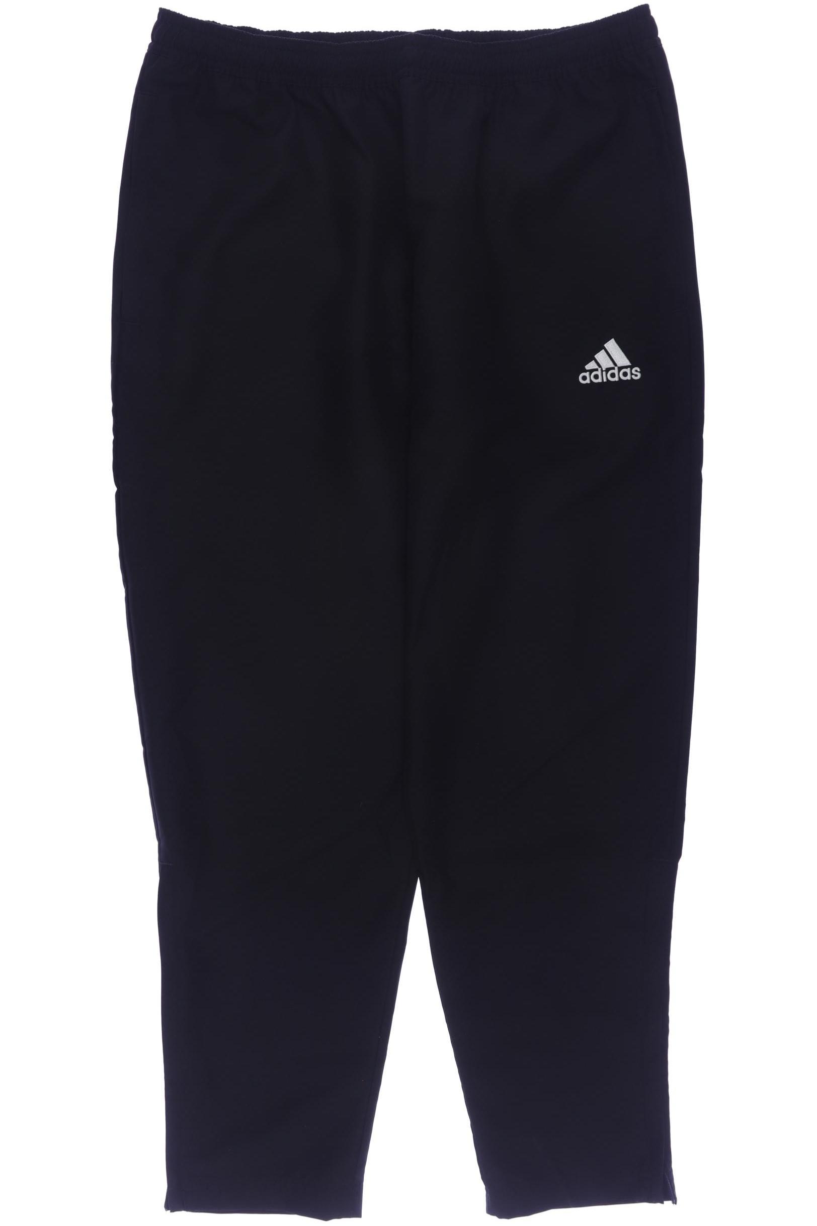 

adidas Herren Stoffhose, schwarz, Gr. 0