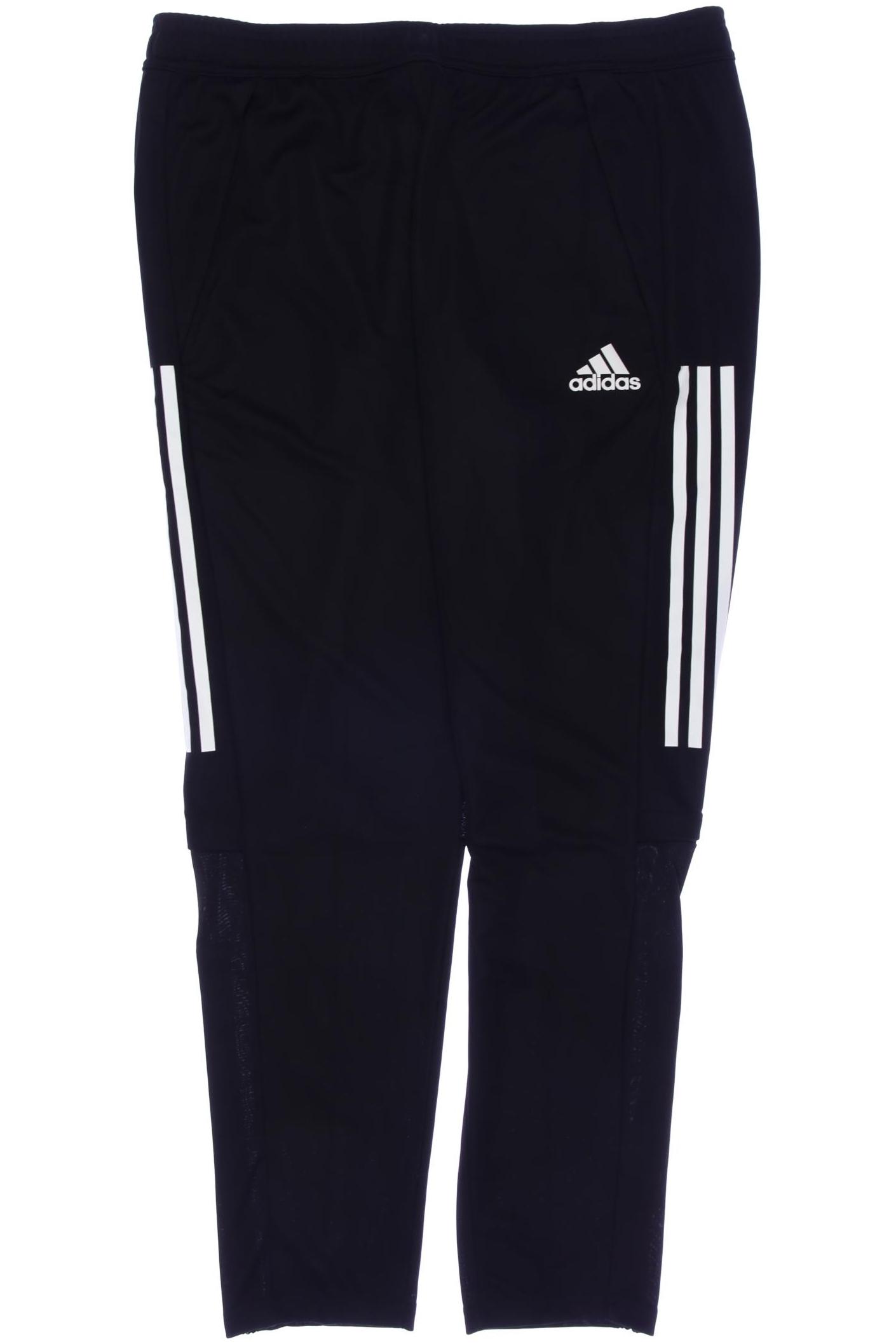 

adidas Herren Stoffhose, schwarz, Gr. 0