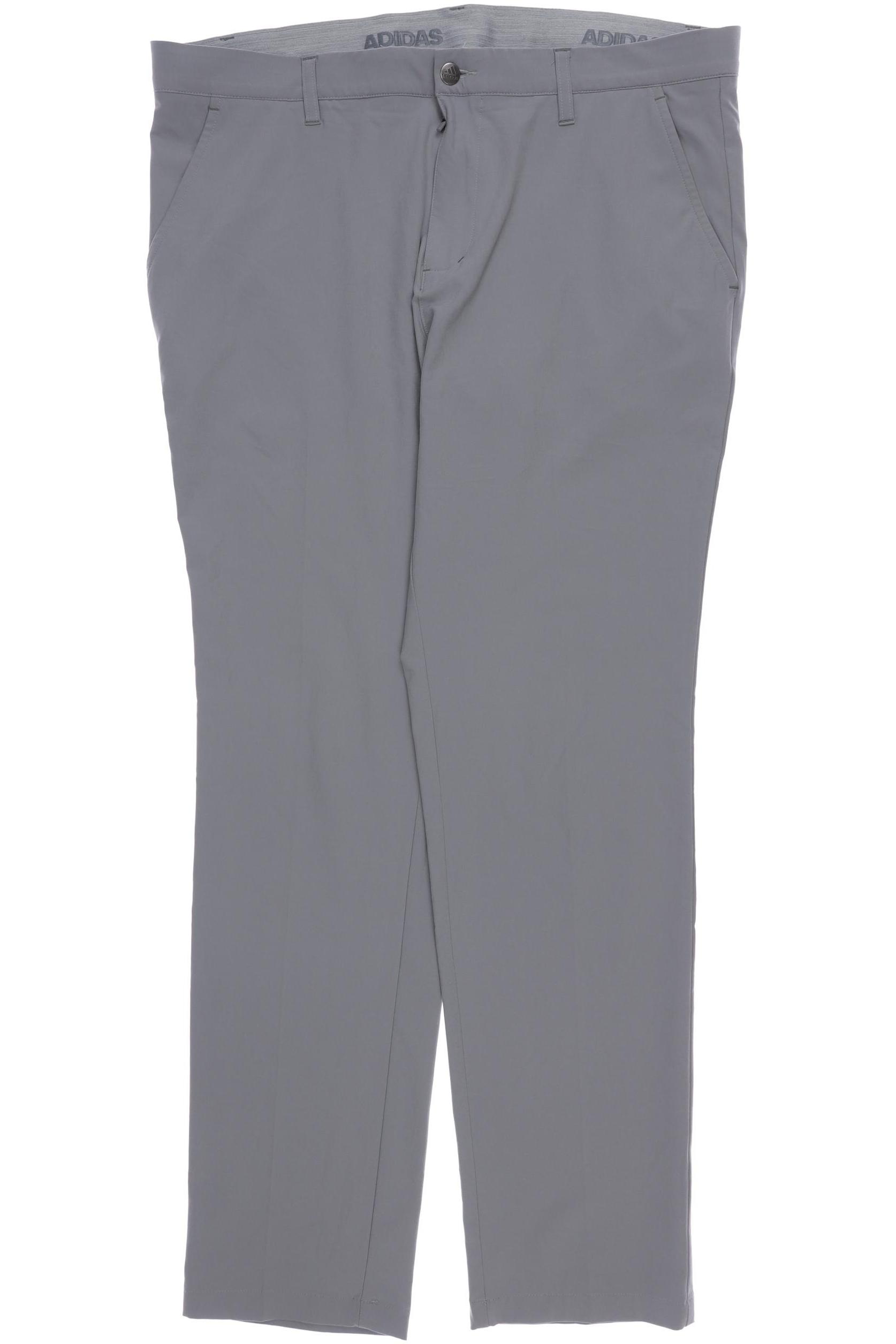 

adidas Herren Stoffhose, grau, Gr. 38