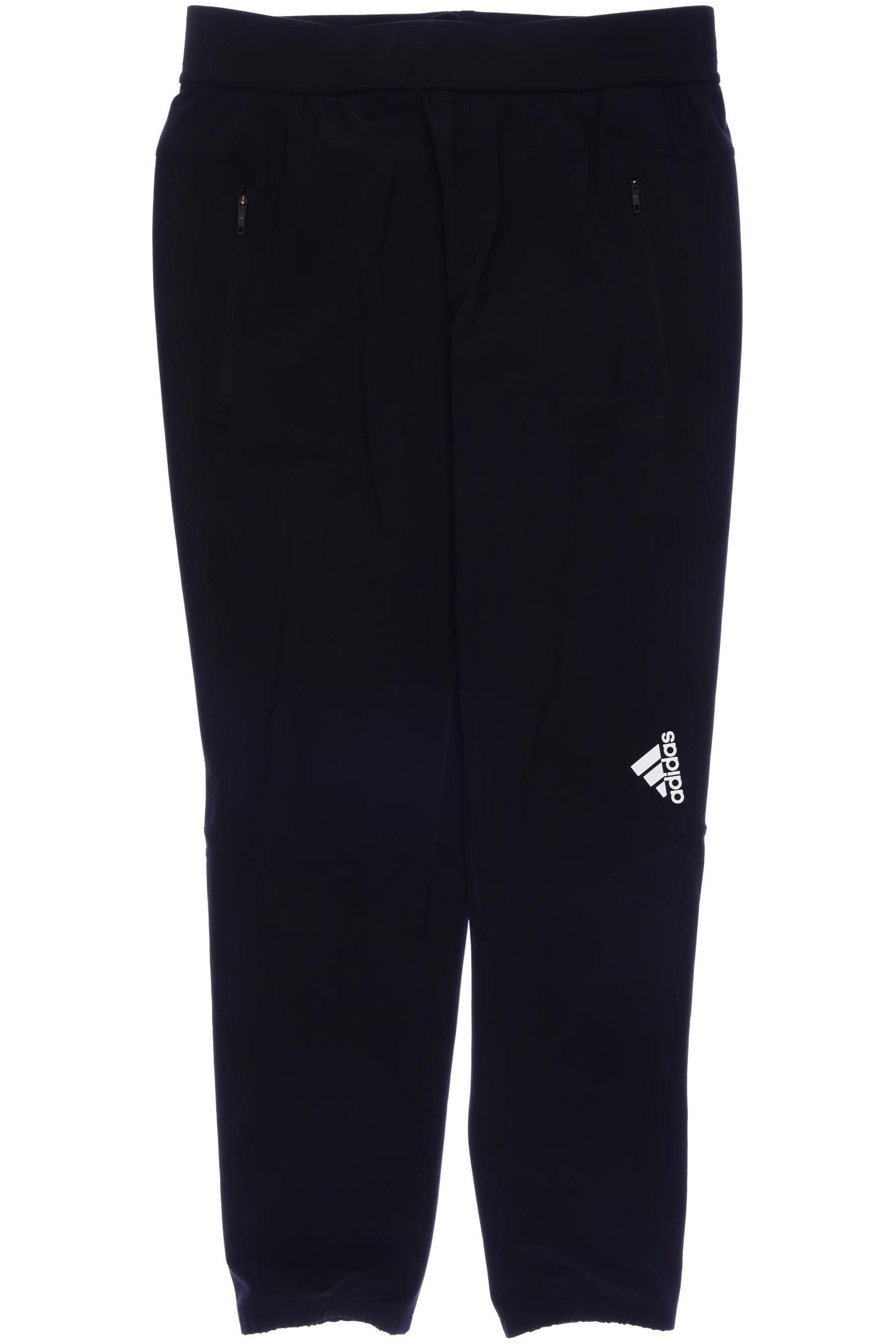 

adidas Herren Stoffhose, schwarz, Gr. 0