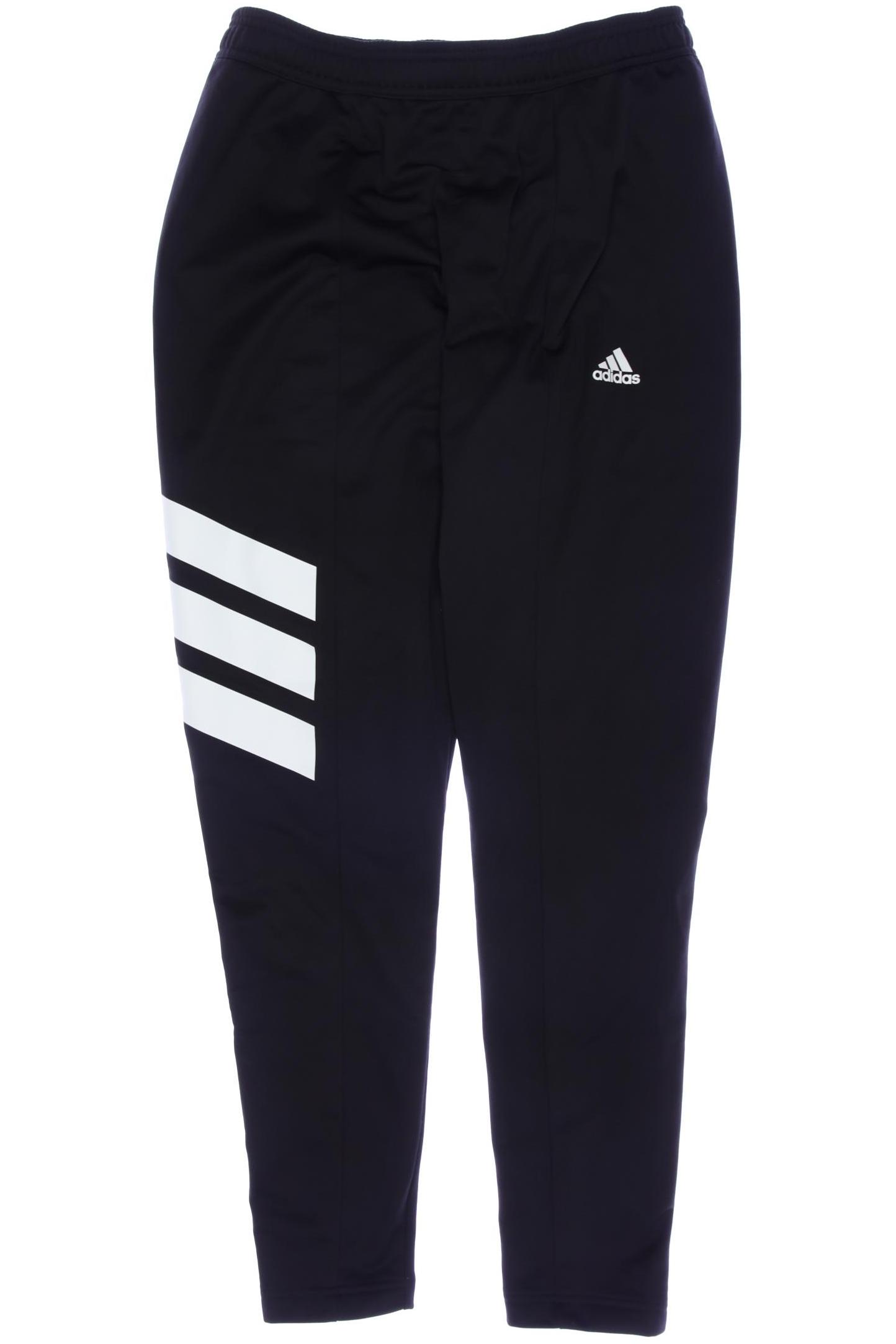 

adidas Herren Stoffhose, schwarz, Gr. 0