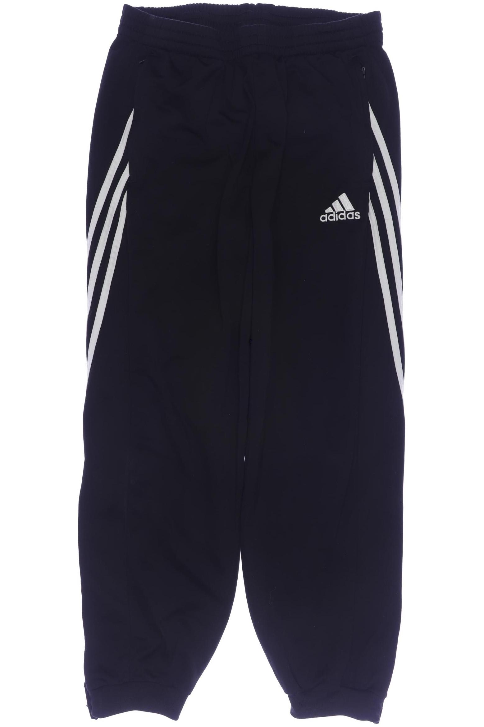 

adidas Herren Stoffhose, schwarz, Gr. 0