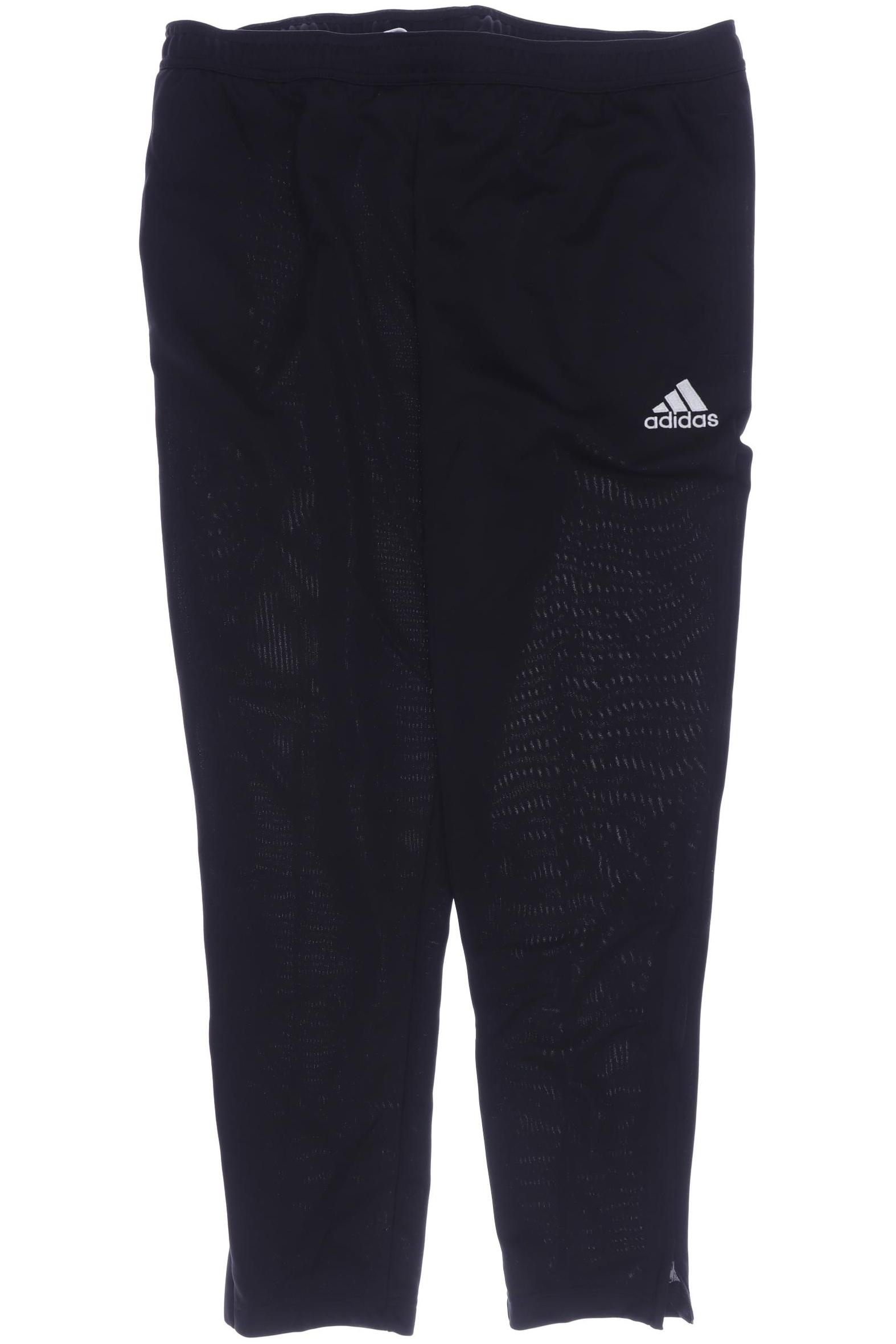 

adidas Herren Stoffhose, schwarz, Gr. 0