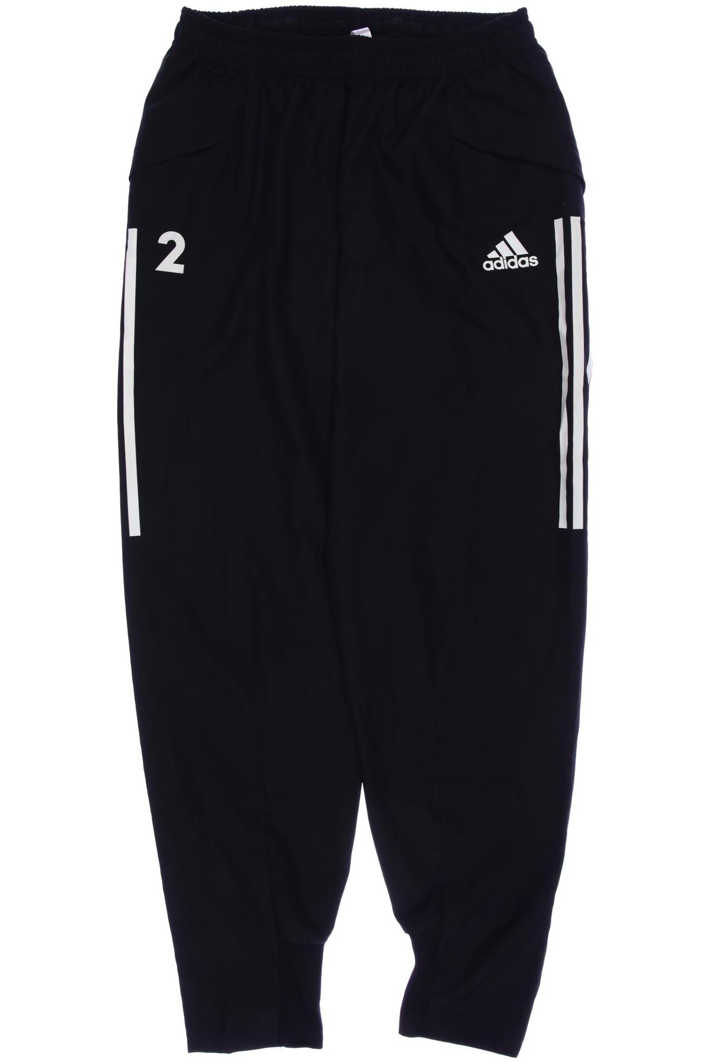 

adidas Herren Stoffhose, schwarz, Gr. 0