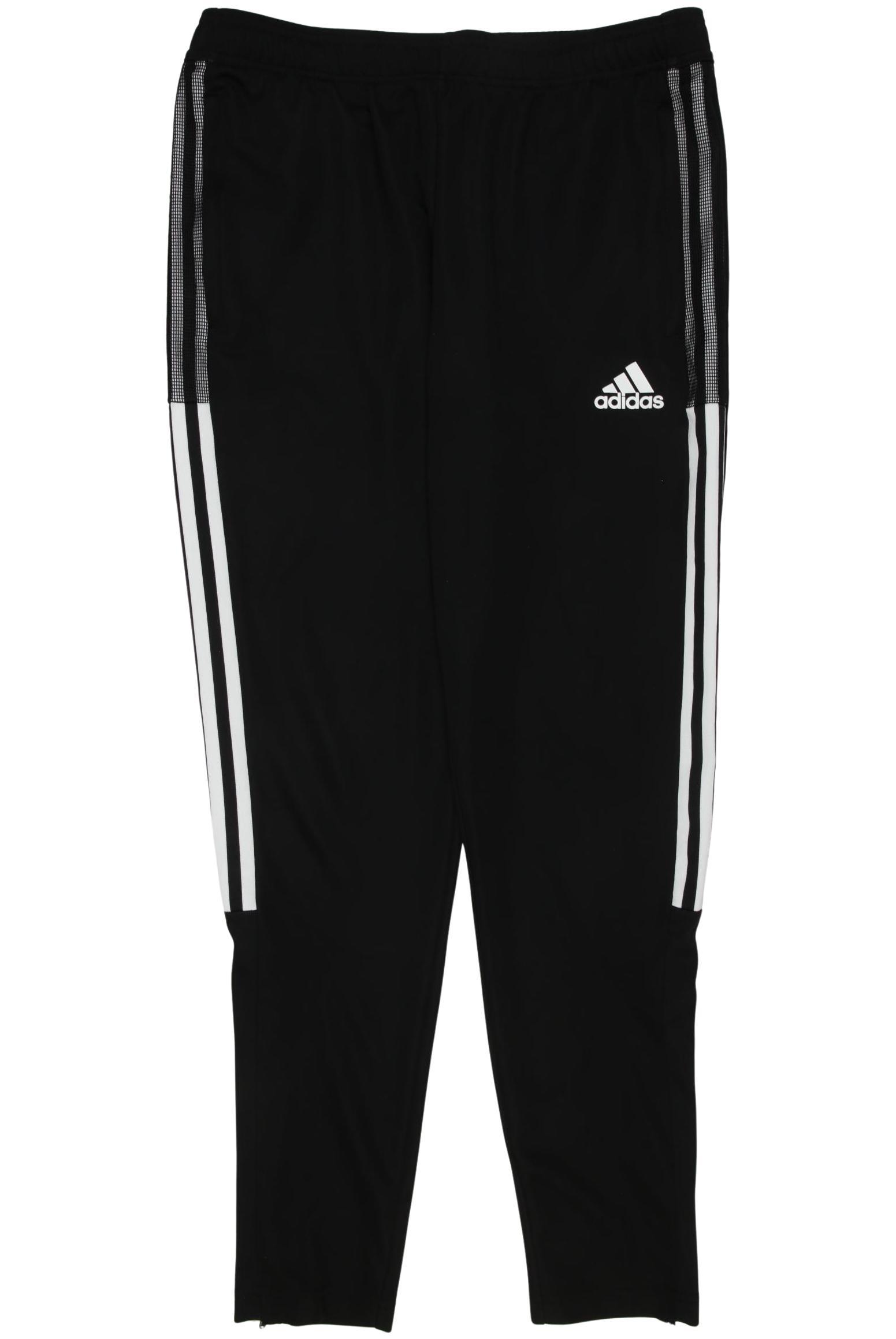 

adidas Herren Stoffhose, schwarz, Gr. 0