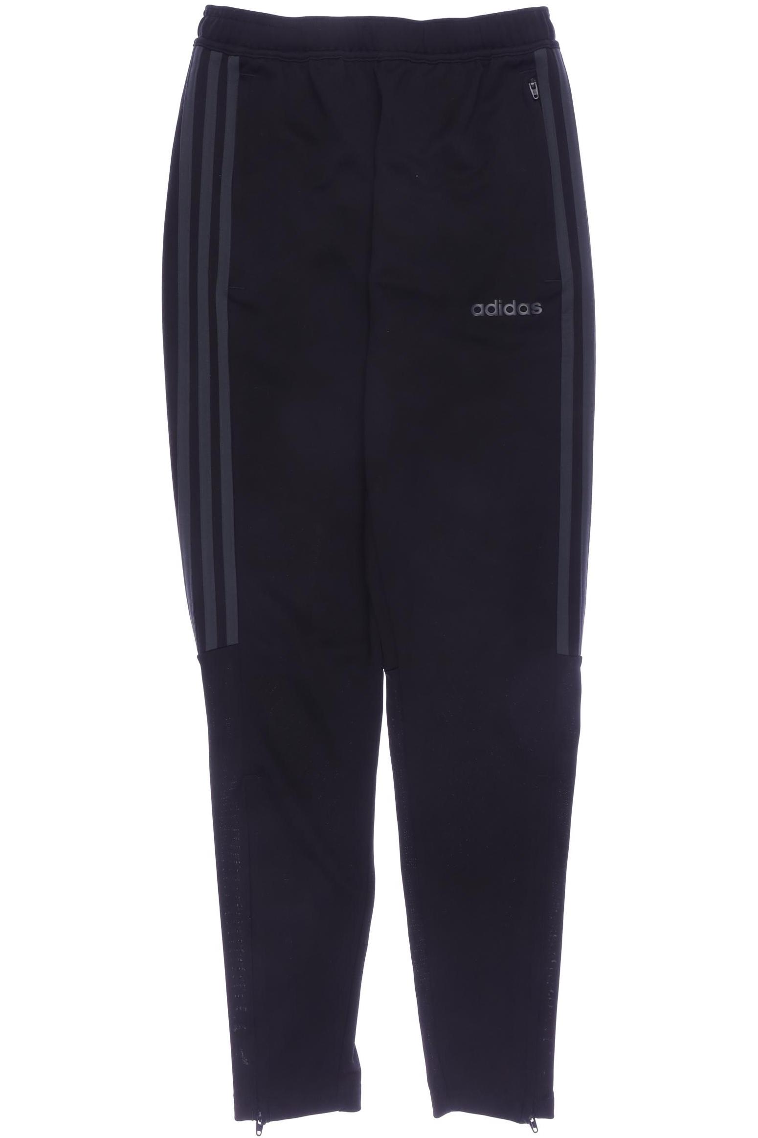 

adidas Herren Stoffhose, schwarz, Gr. 0