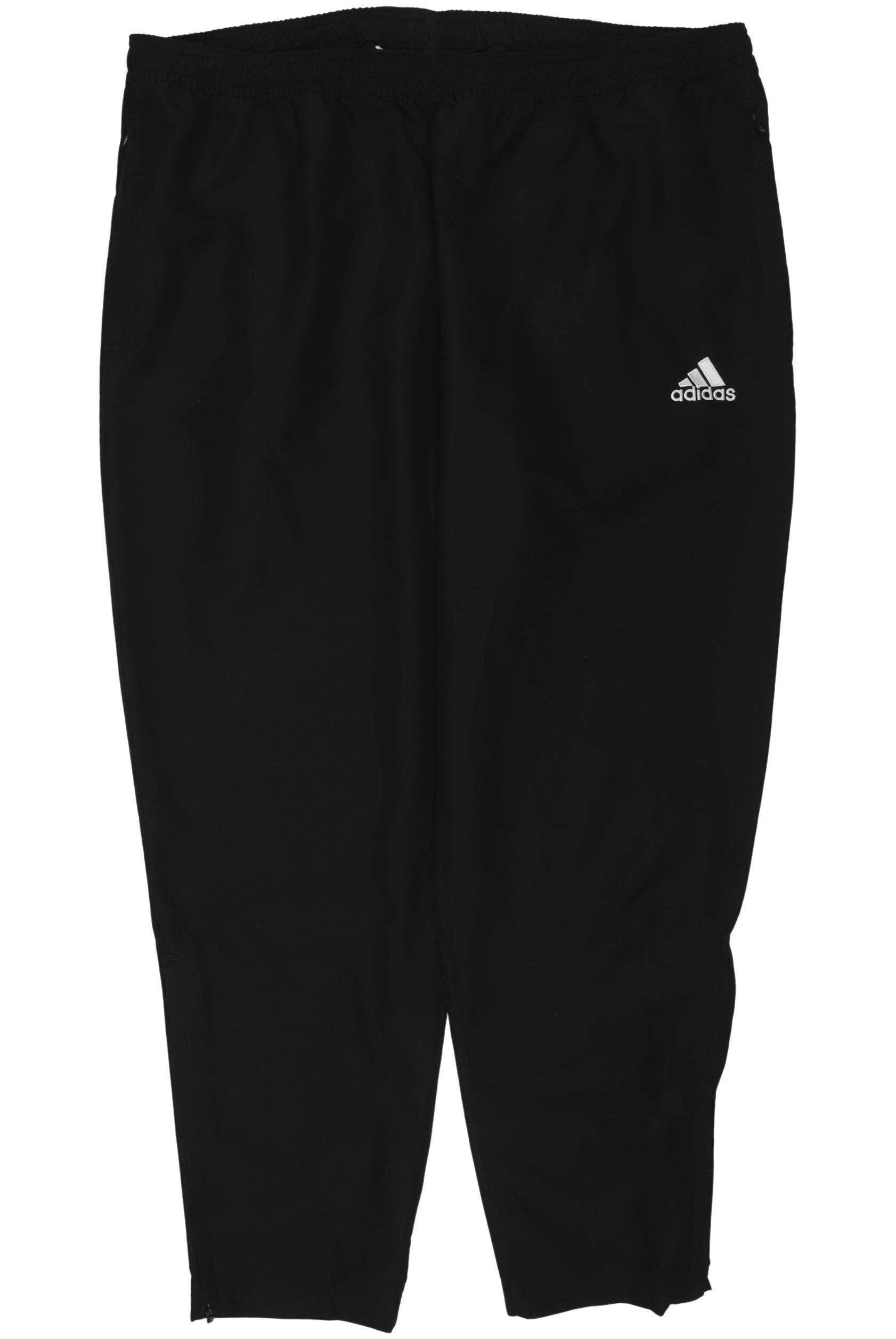 

adidas Herren Stoffhose, schwarz, Gr. 0