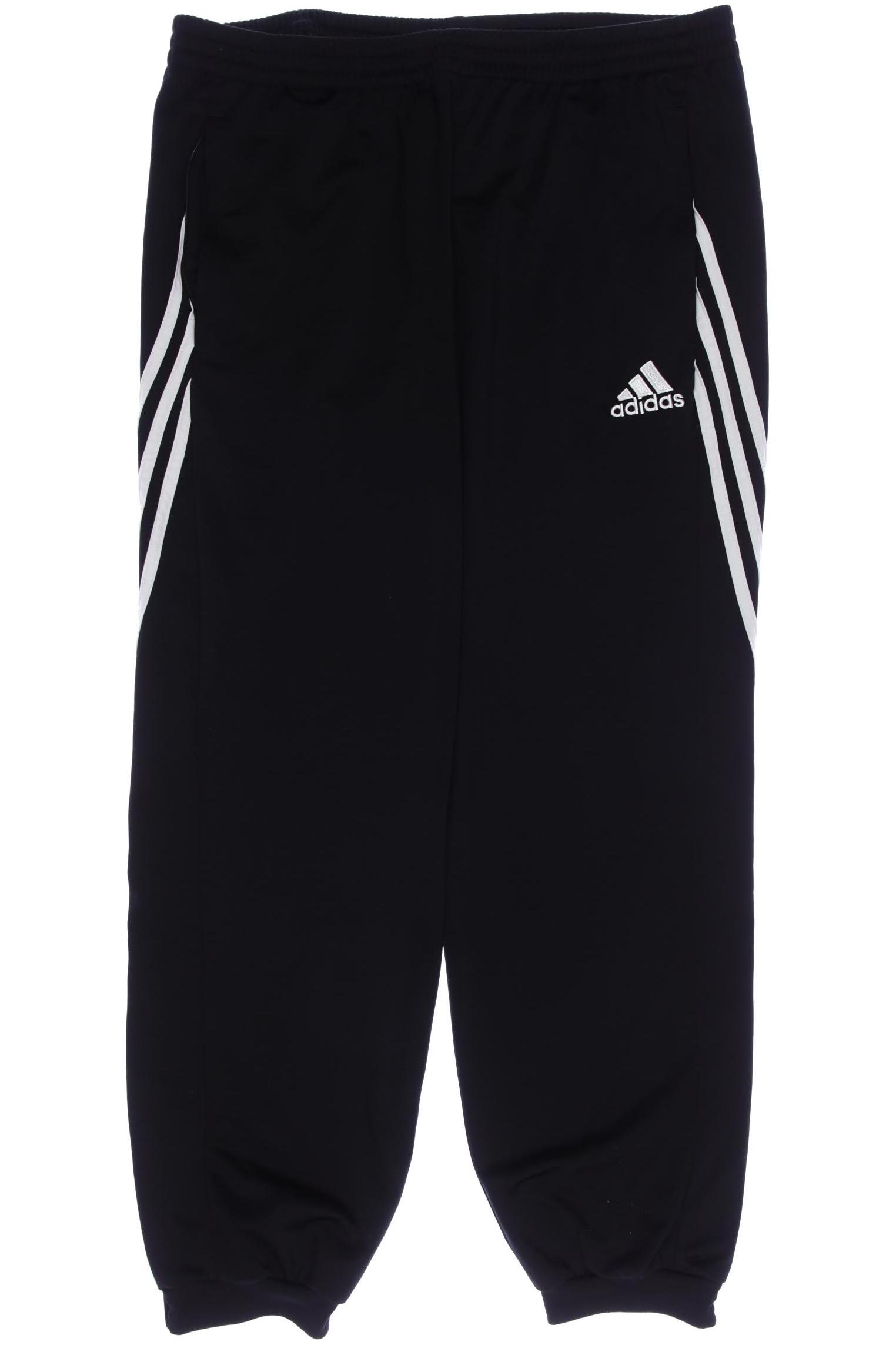 

adidas Herren Stoffhose, schwarz, Gr. 0