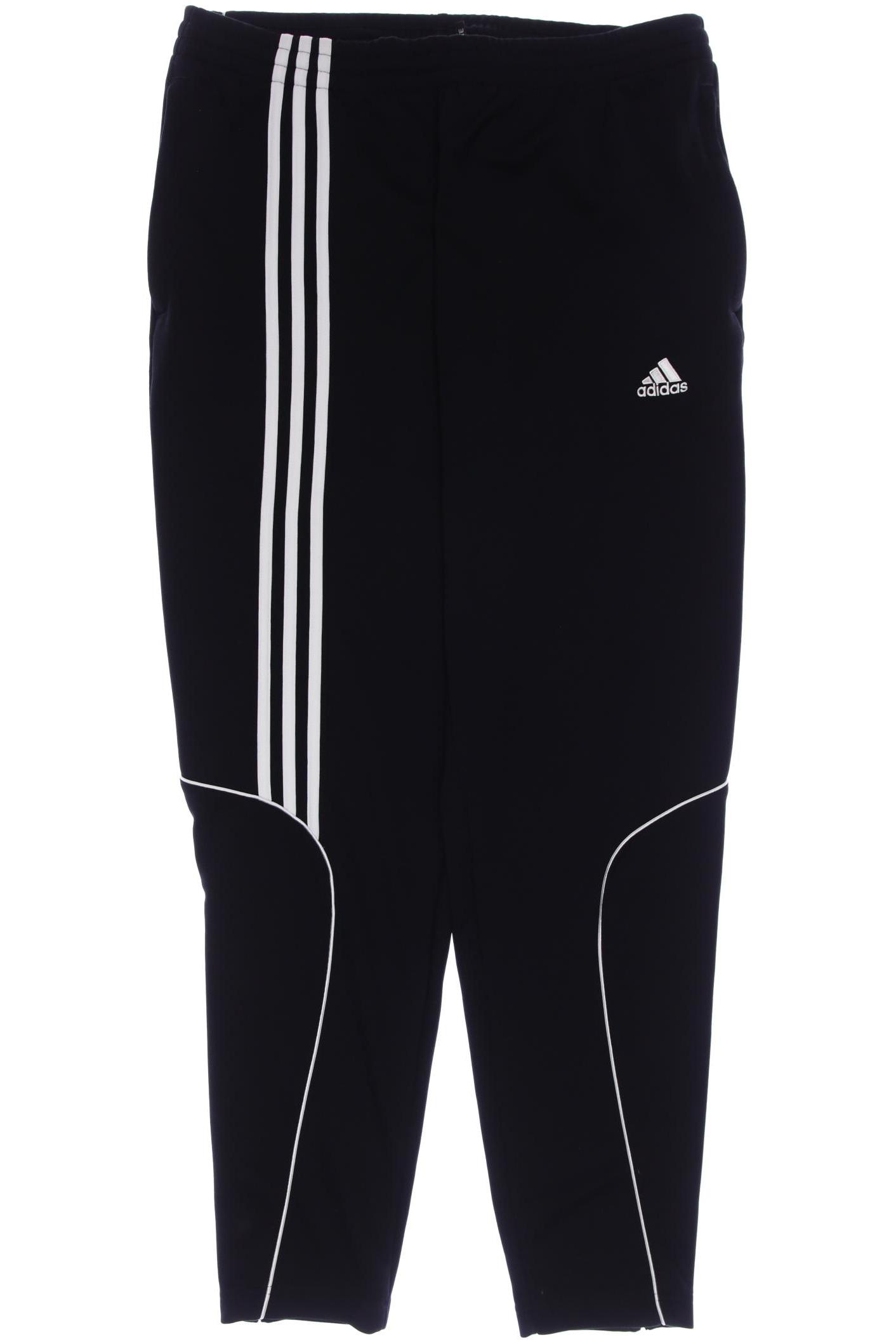 

adidas Herren Stoffhose, schwarz, Gr. 0