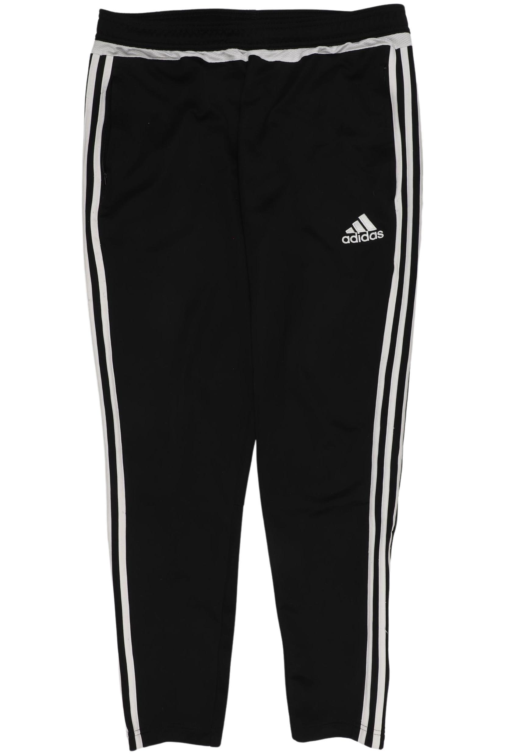 

adidas Herren Stoffhose, schwarz, Gr. 0