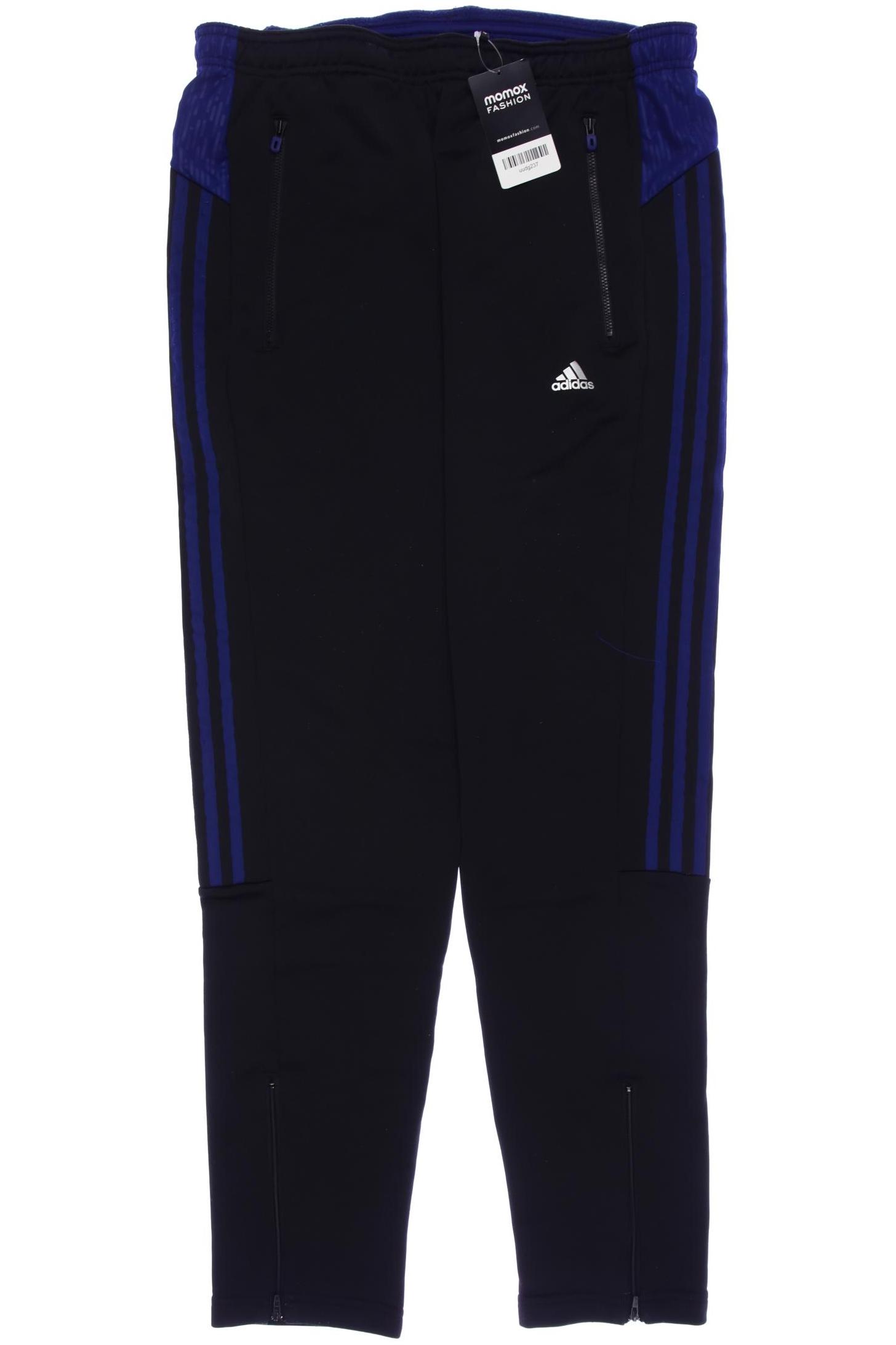 

adidas Herren Stoffhose, schwarz, Gr. 0