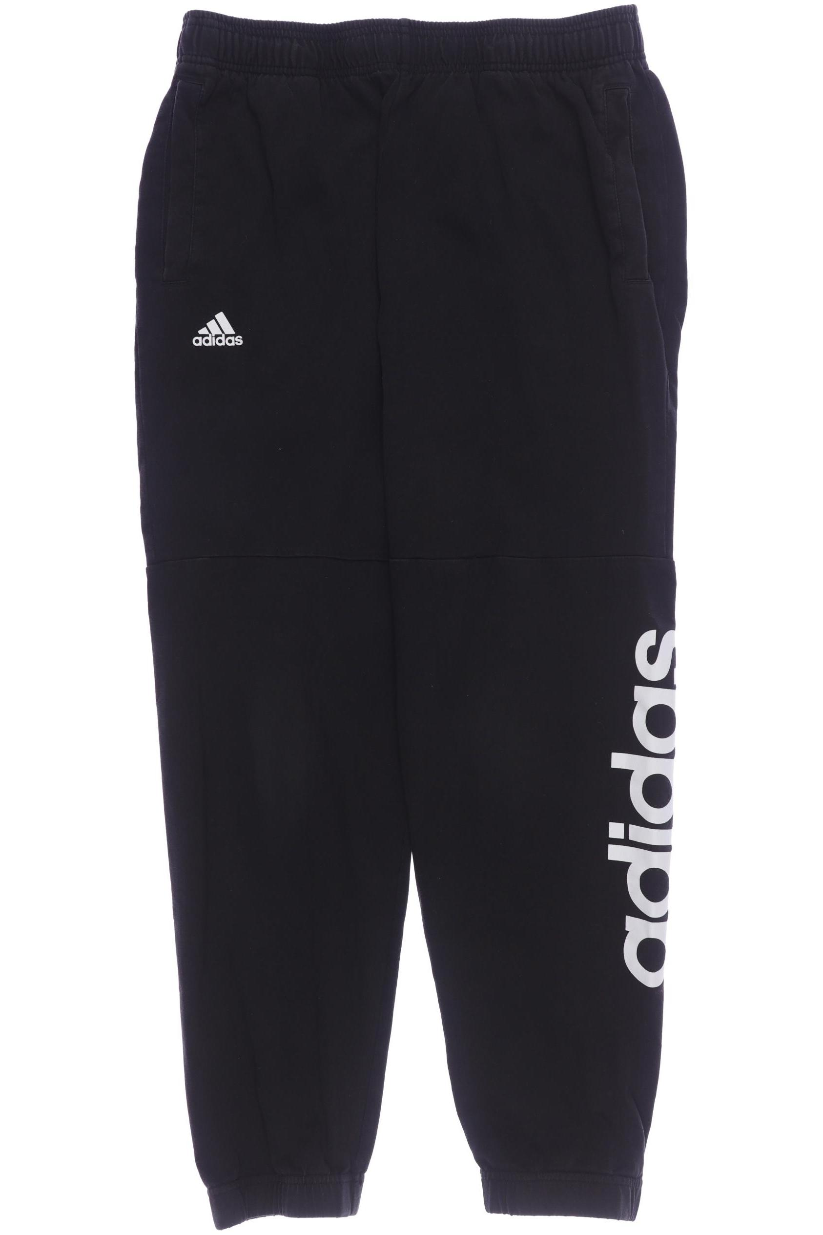 

adidas Herren Stoffhose, schwarz, Gr. 0