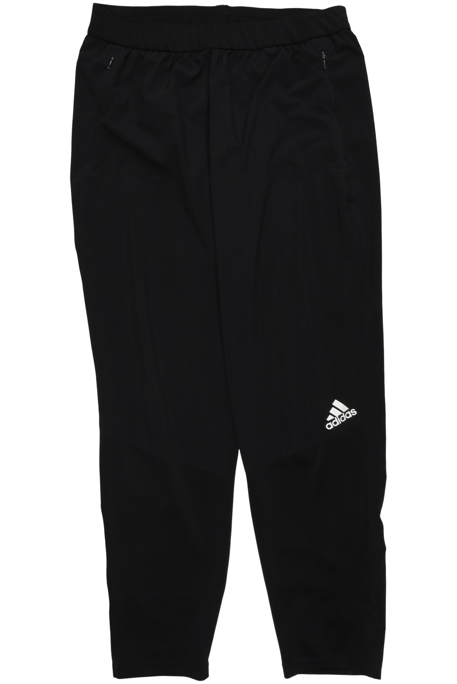 

adidas Herren Stoffhose, schwarz, Gr. 0