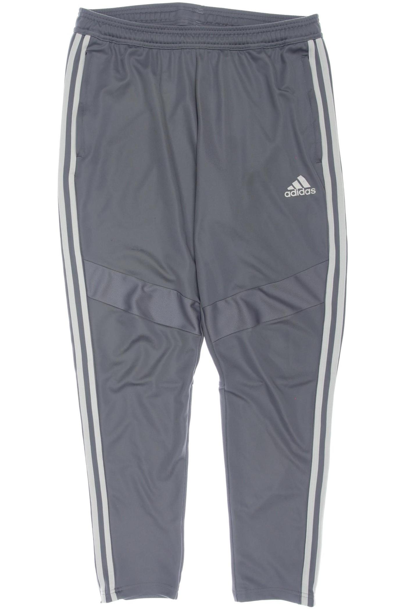 

adidas Herren Stoffhose, grau, Gr. 0