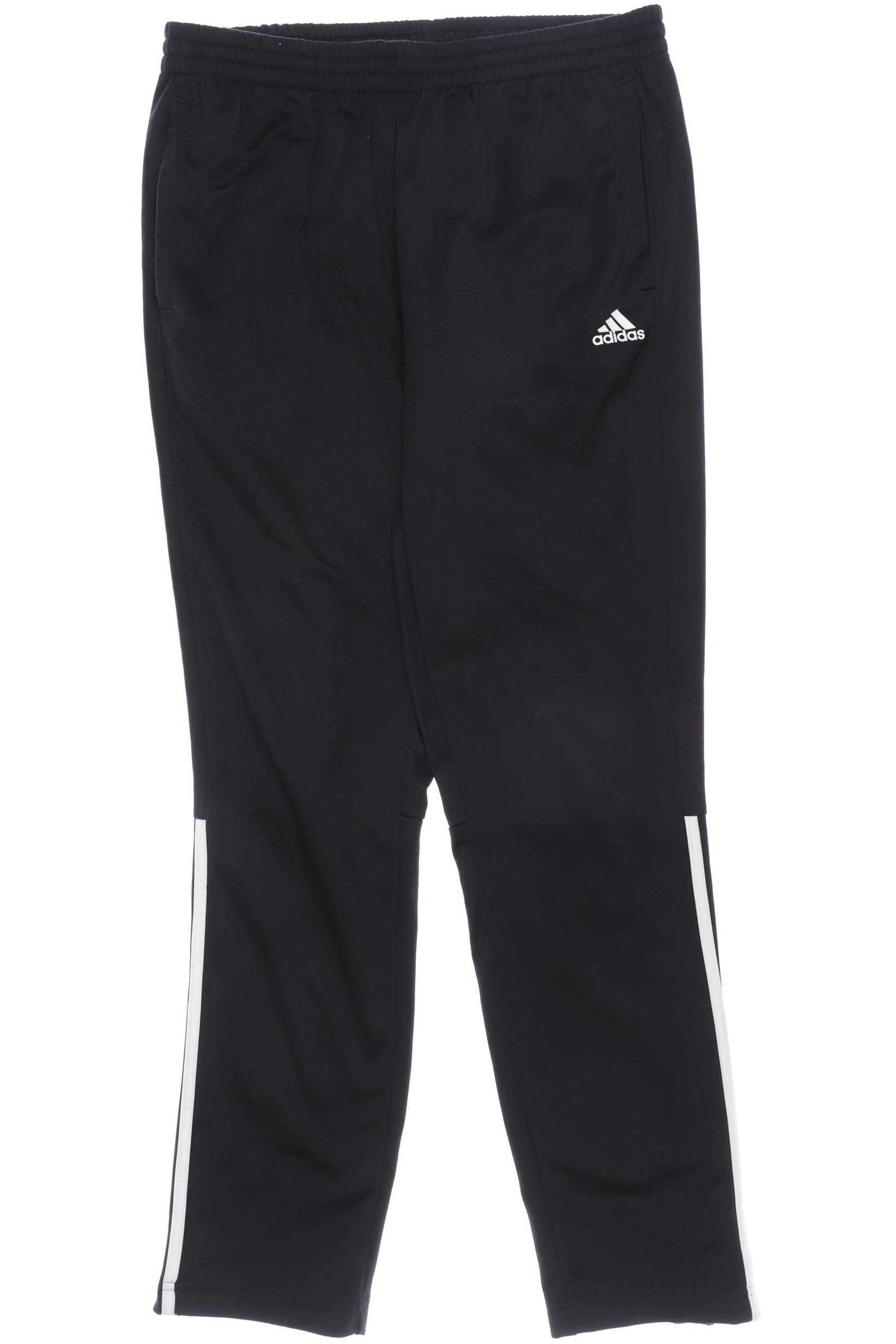 

adidas Herren Stoffhose, schwarz, Gr. 0