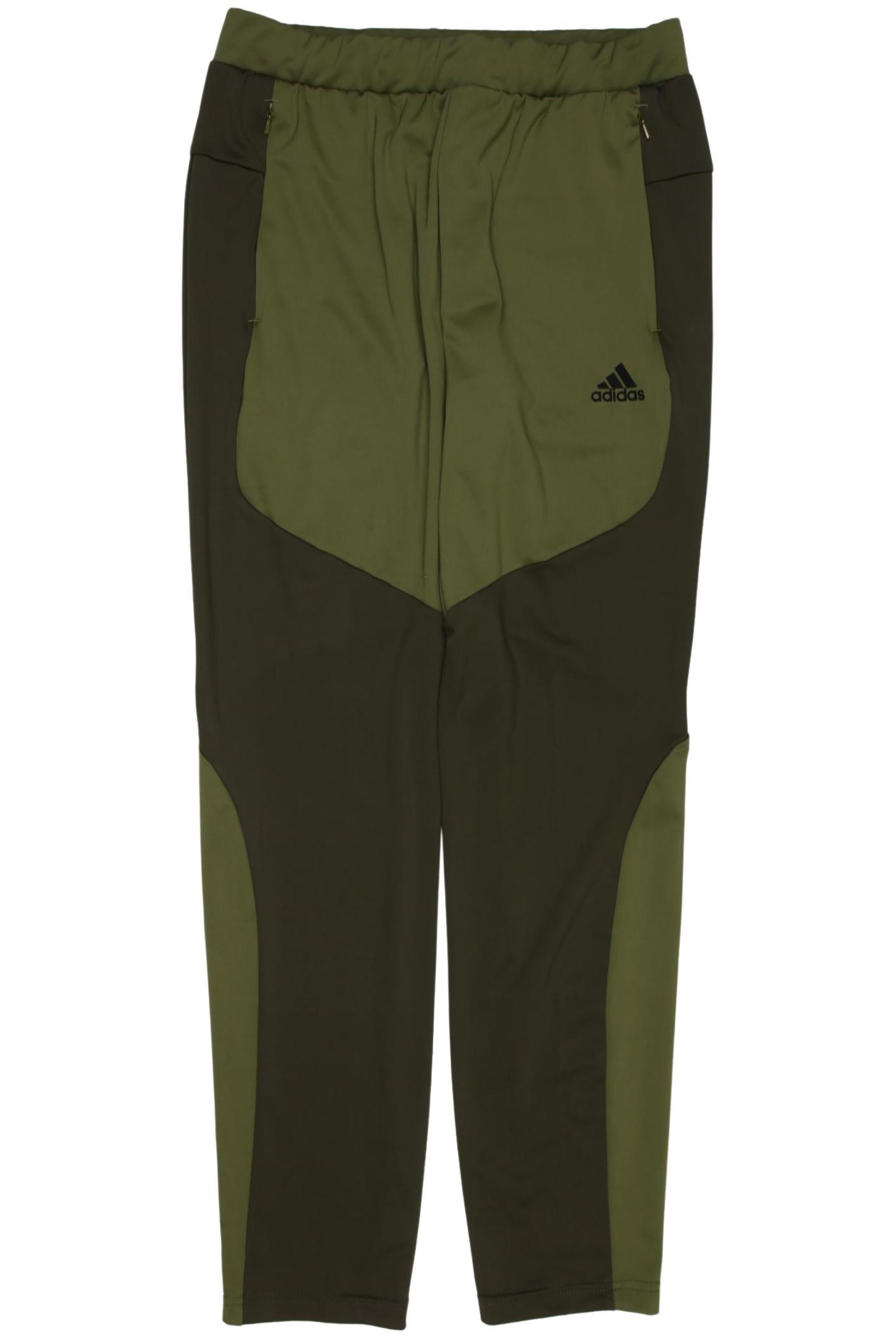 

adidas Herren Stoffhose, grün, Gr. 0