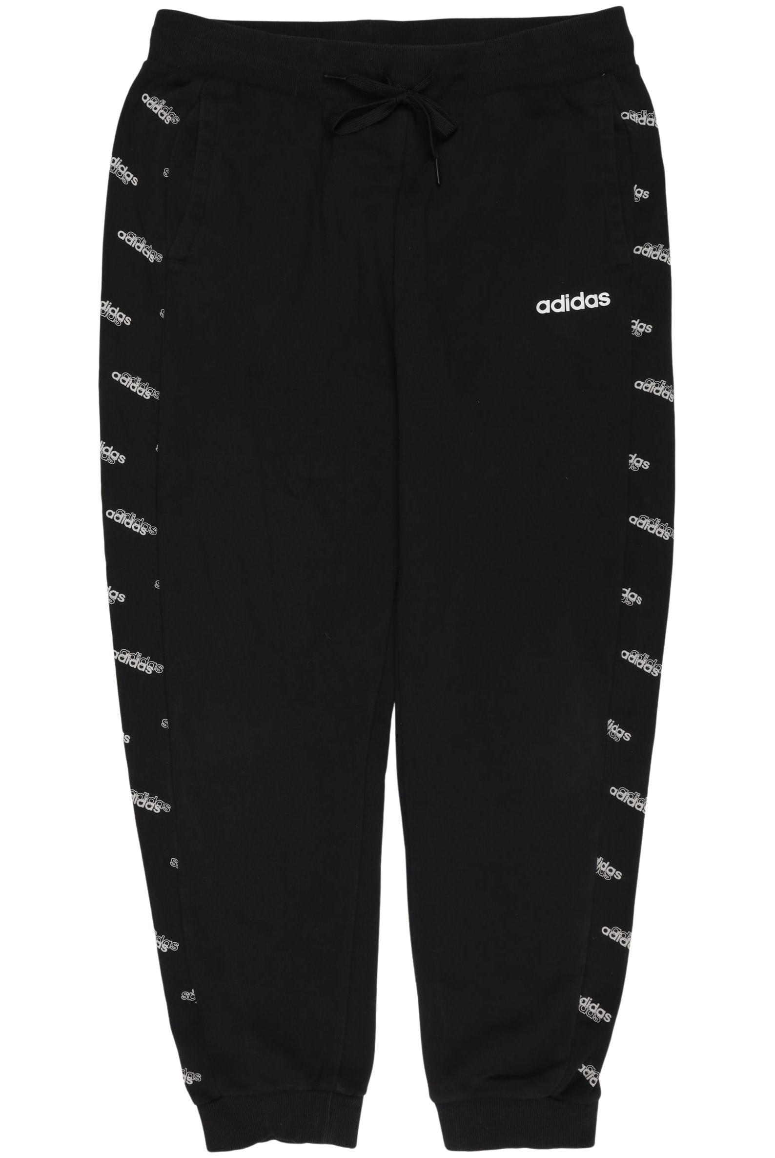 

adidas Herren Stoffhose, schwarz, Gr. 0