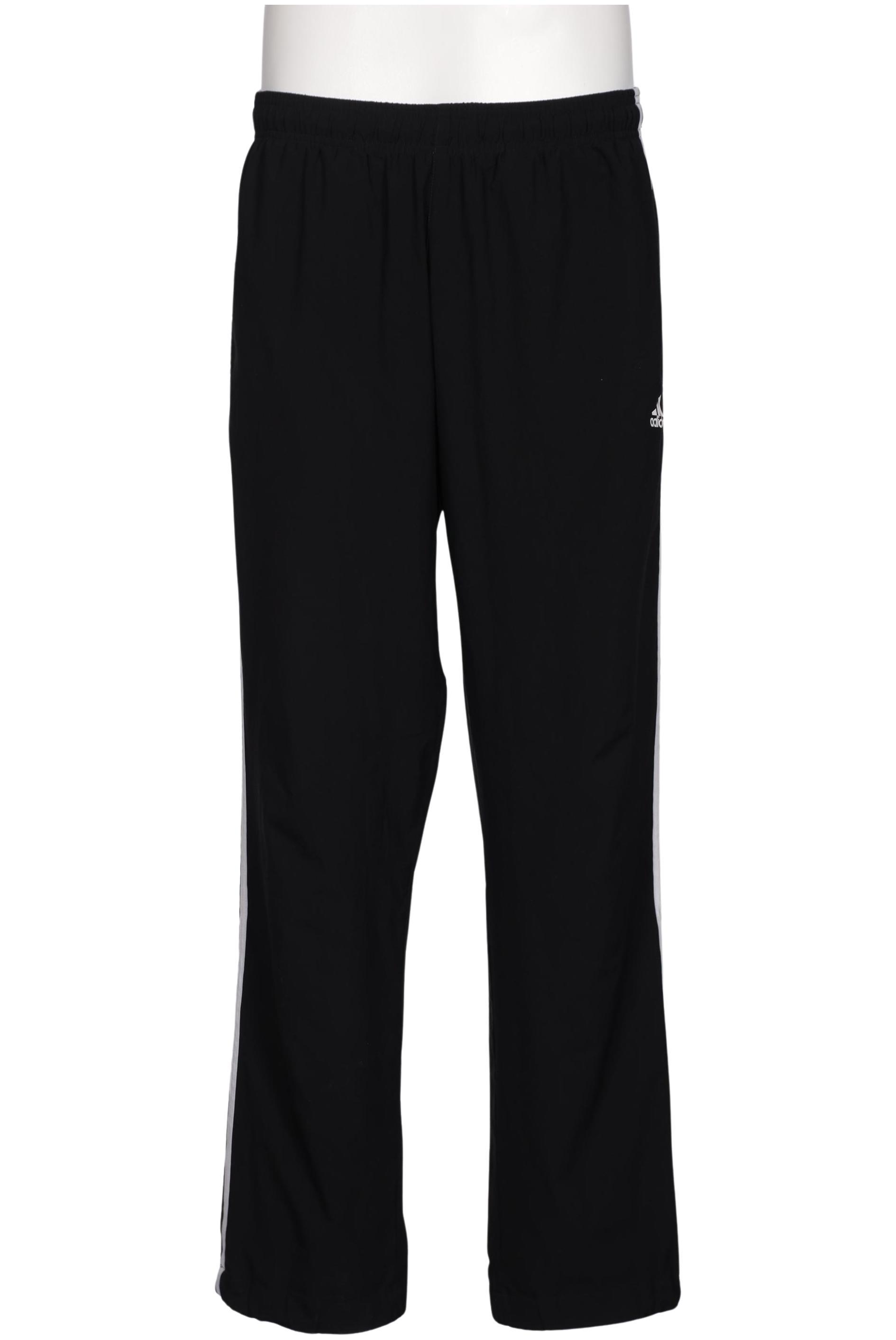

adidas Herren Stoffhose, schwarz, Gr. 0