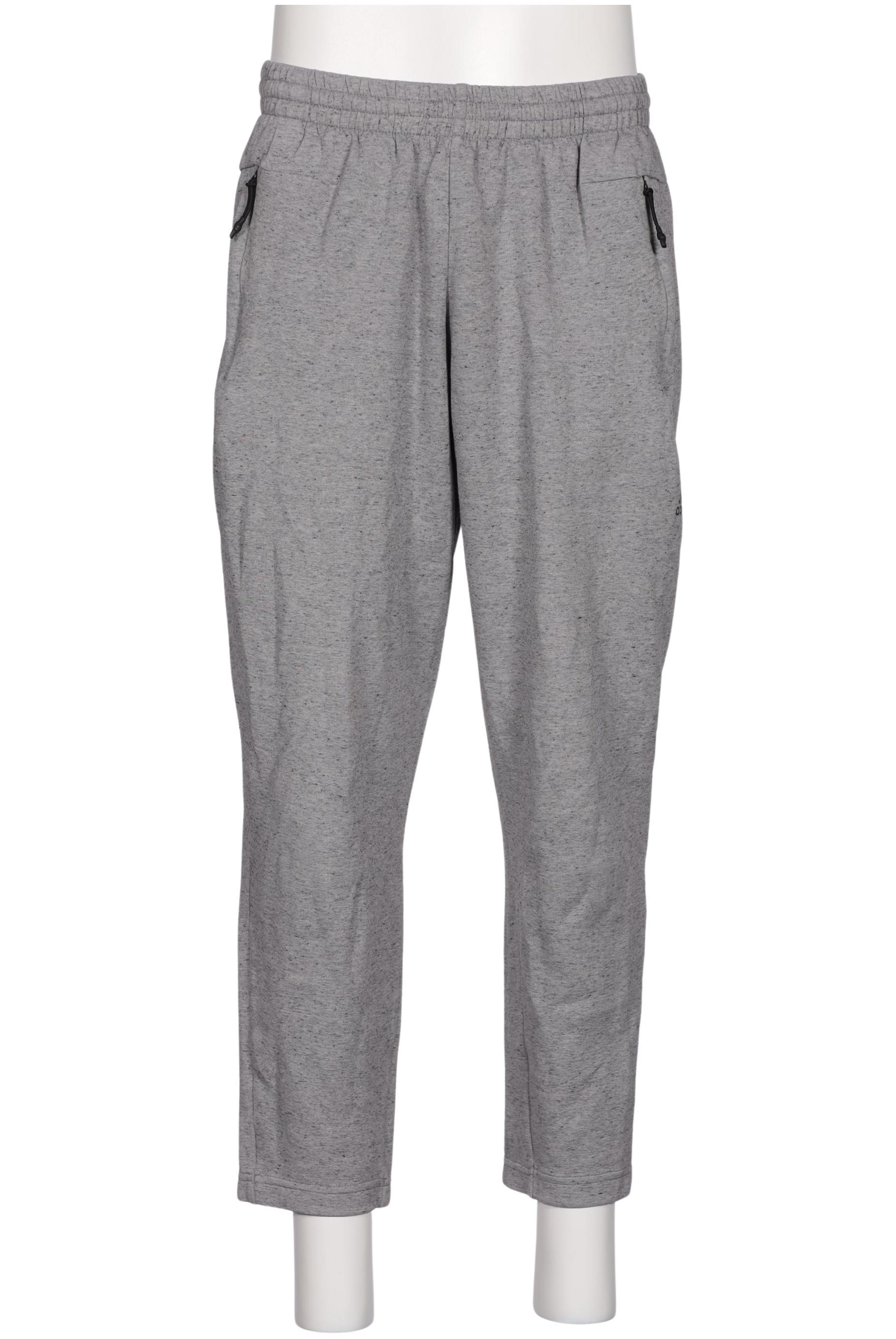 

adidas Herren Stoffhose, grau, Gr. 30