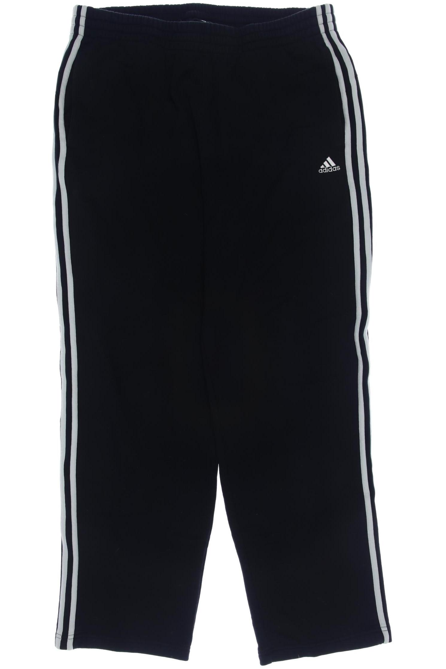 

adidas Herren Stoffhose, schwarz, Gr. 0