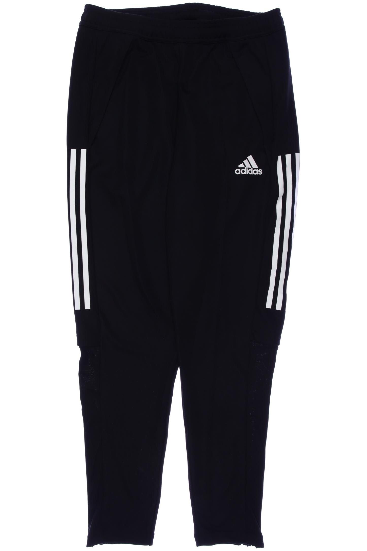 

adidas Herren Stoffhose, schwarz, Gr. 0