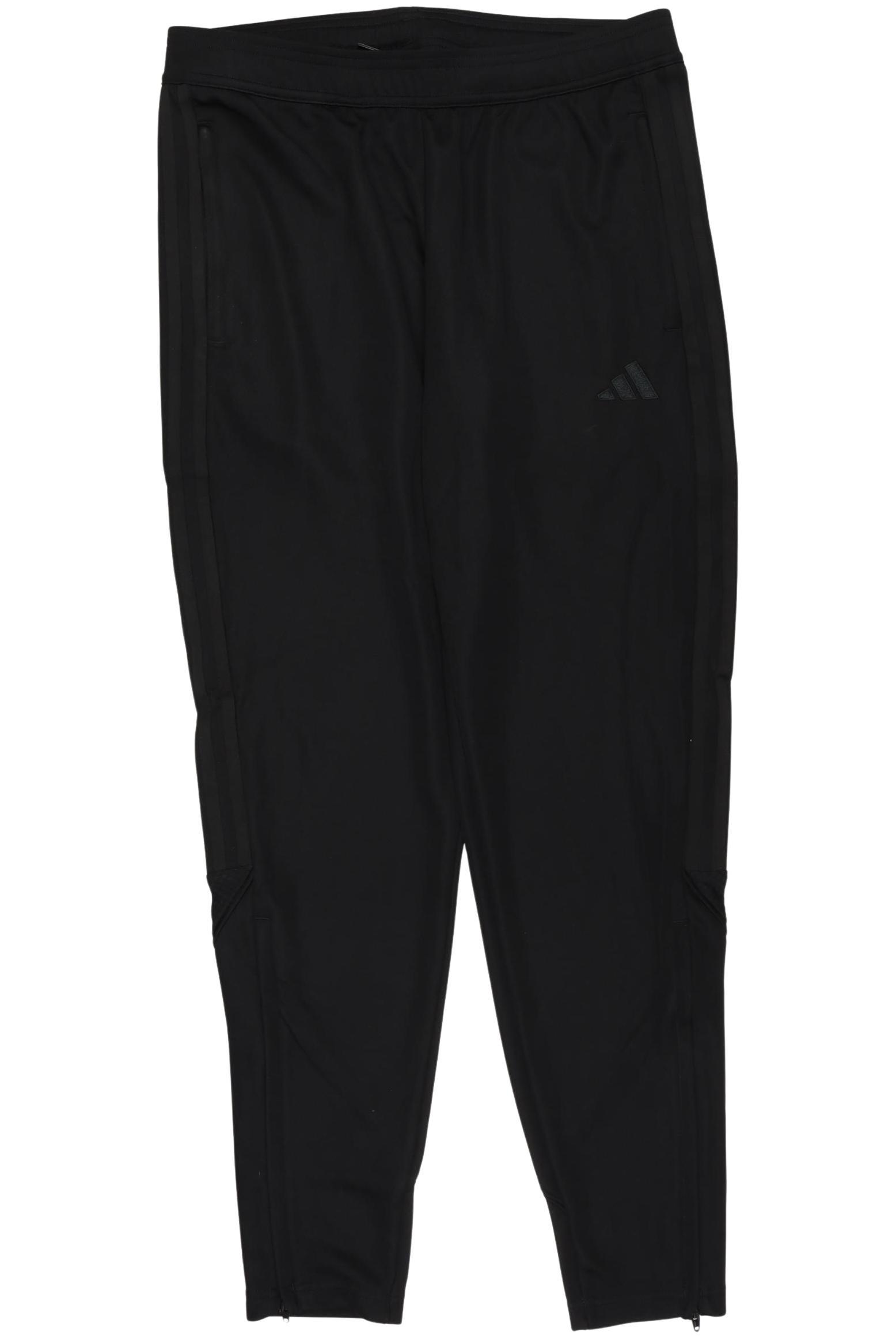 

adidas Herren Stoffhose, schwarz, Gr. 0