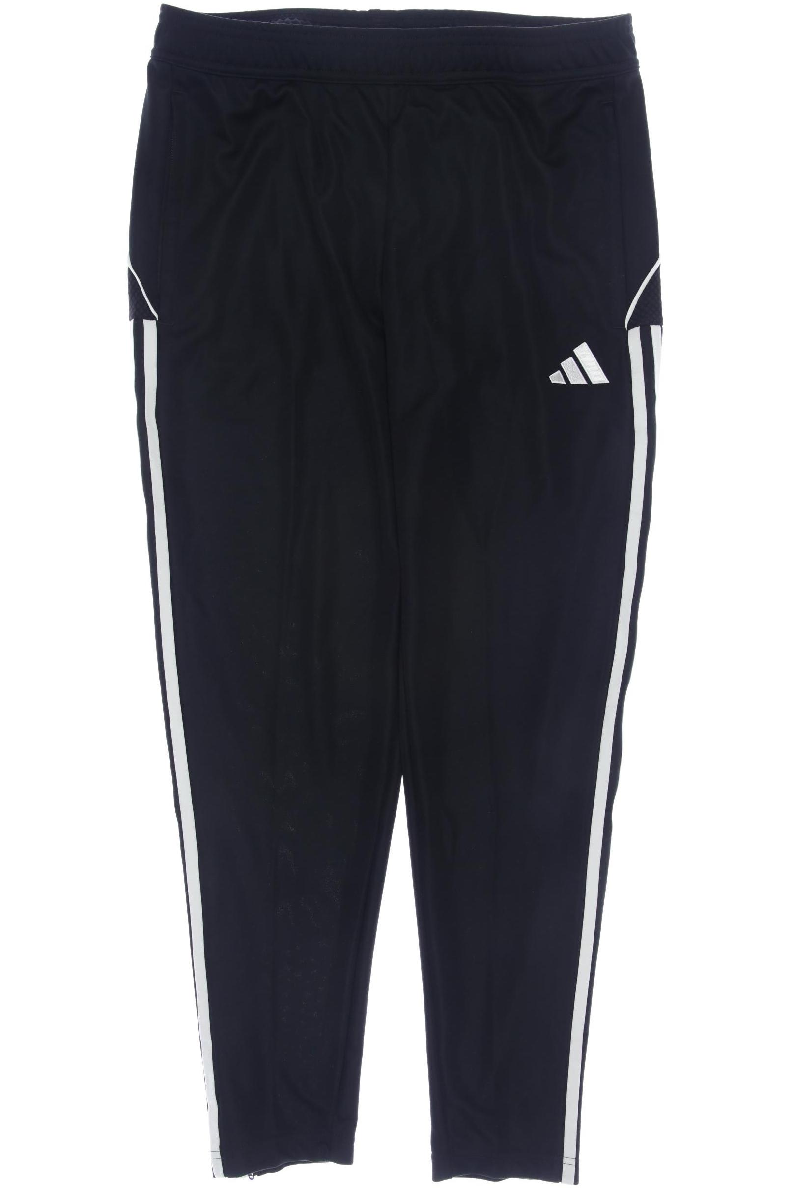 

adidas Herren Stoffhose, schwarz, Gr. 0