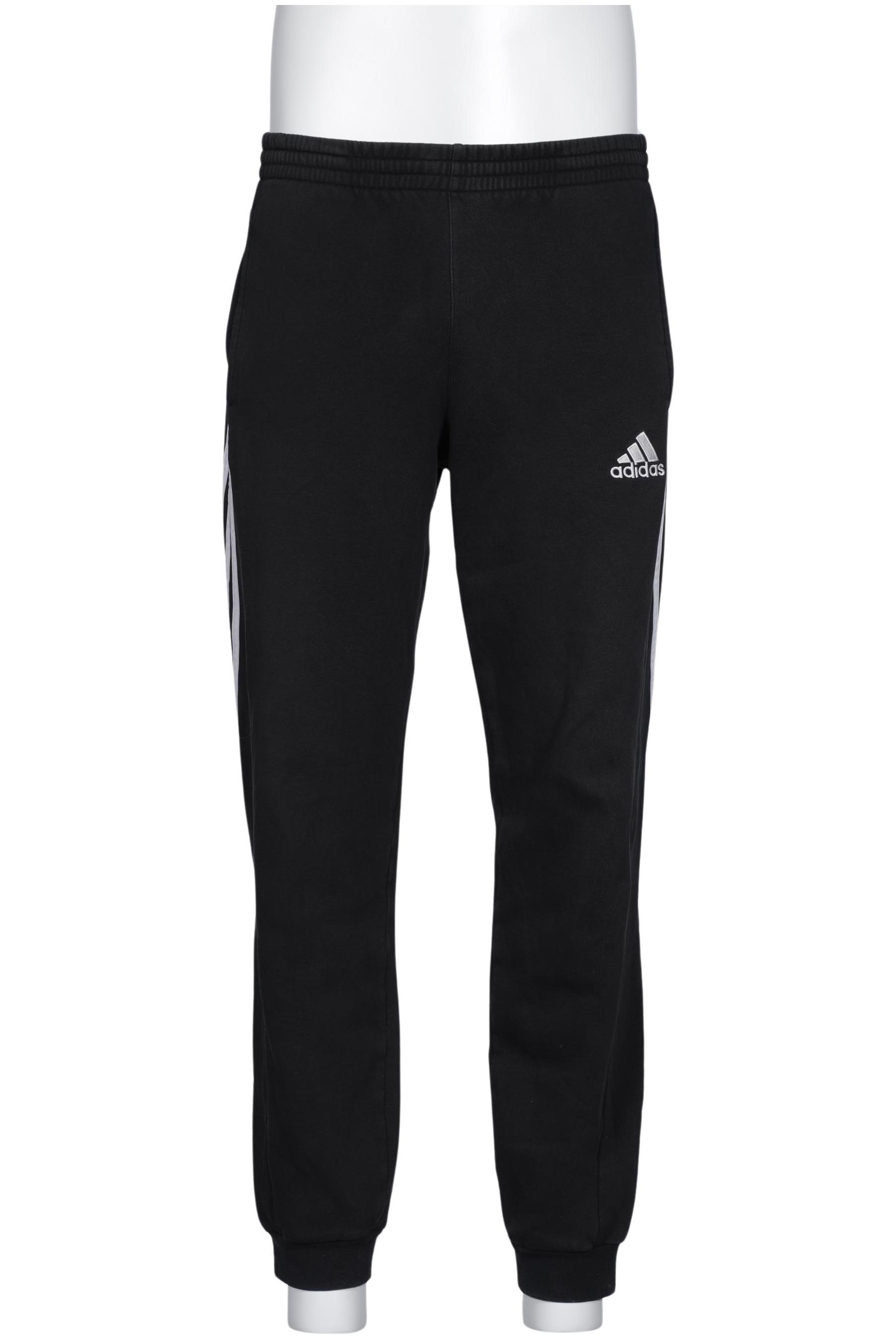 

adidas Herren Stoffhose, schwarz, Gr. 0